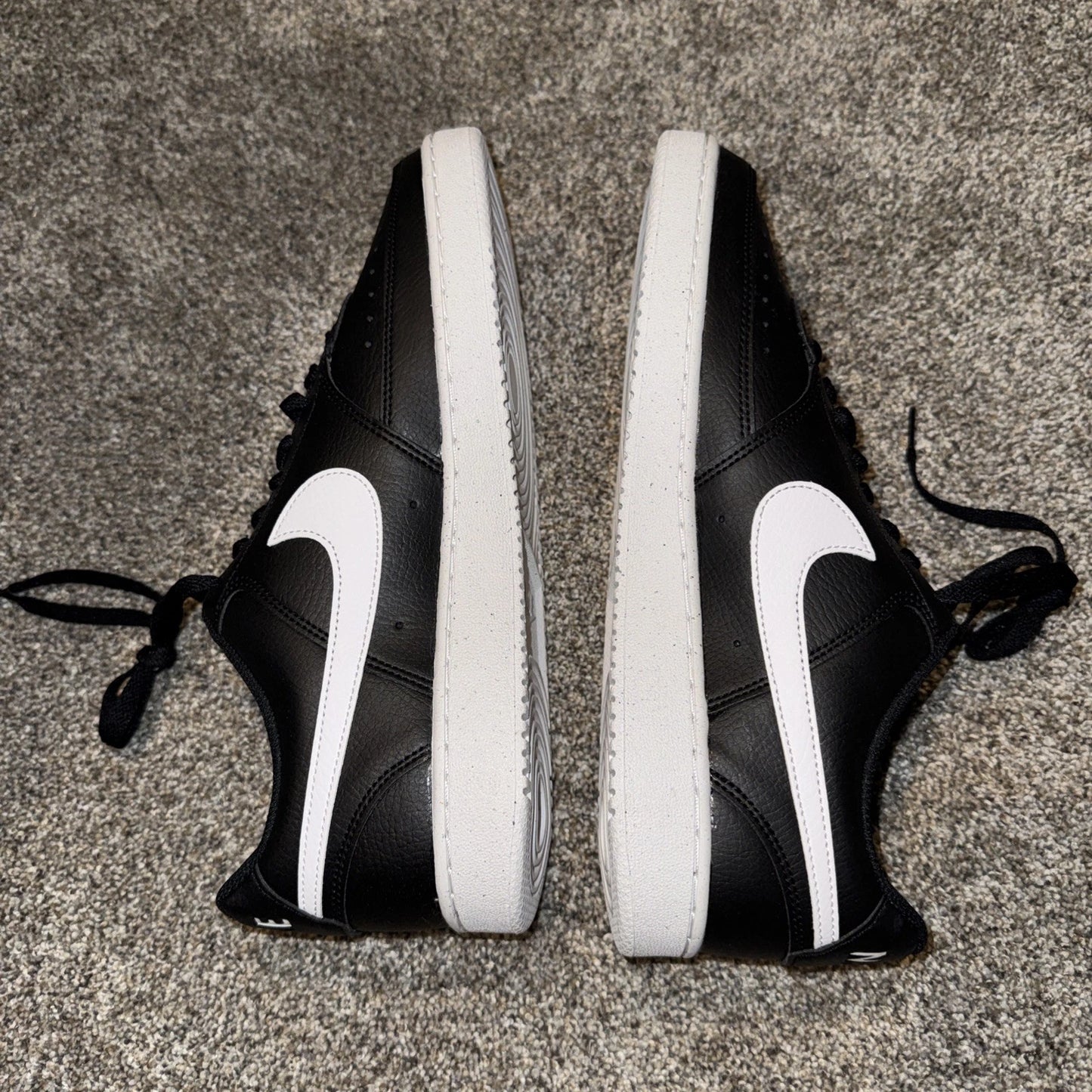 Size 10 Men’s - Nike Court Vision Low Black White