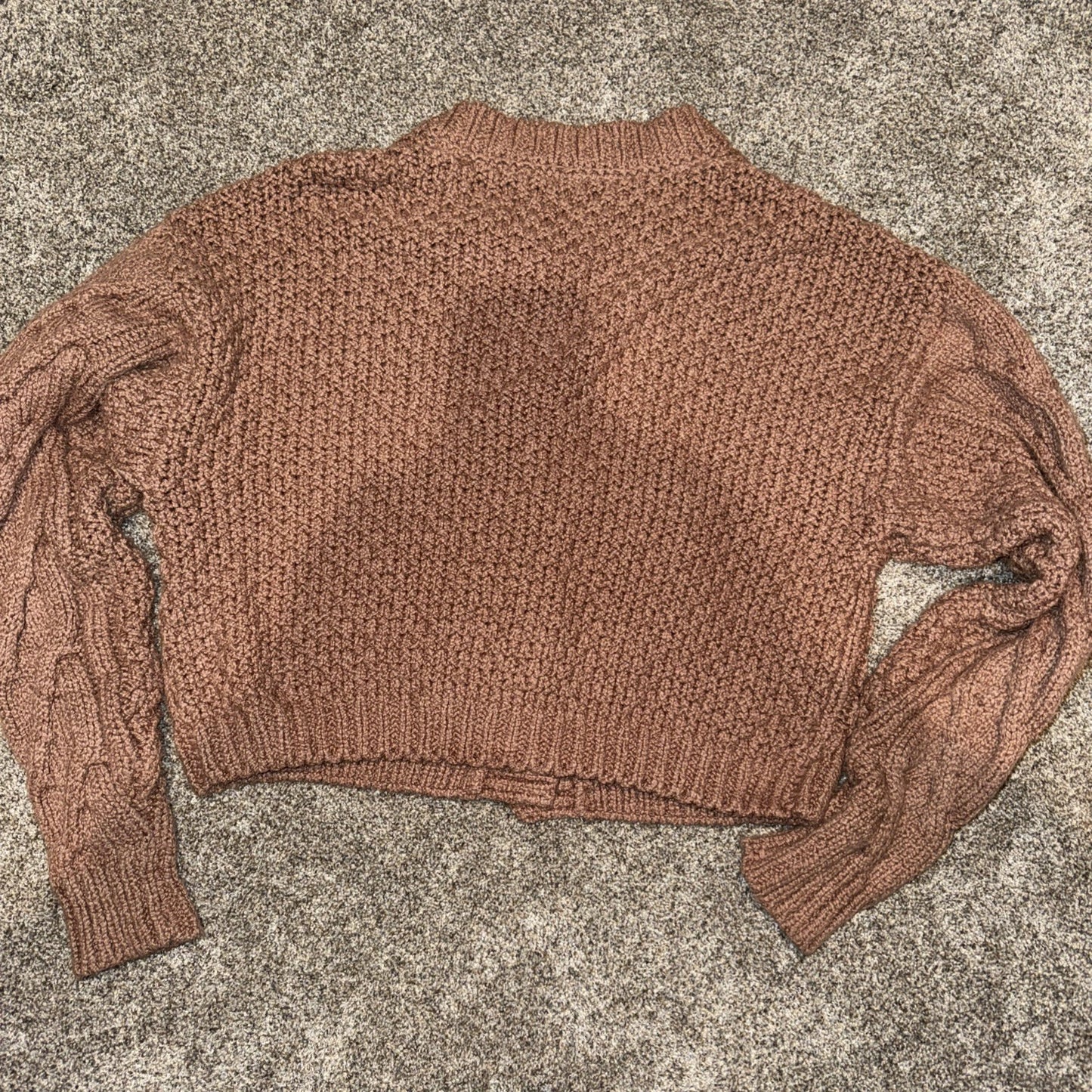 Free People Sweater Brown Women’s Medium