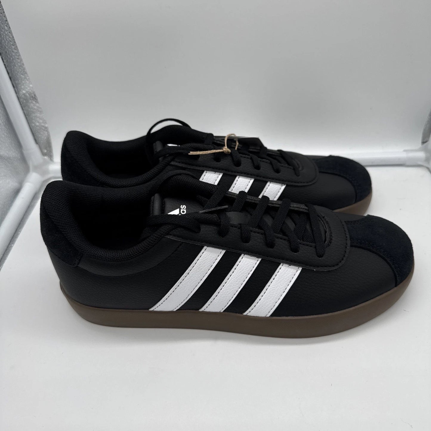 Size 6Y Adidas VL Court 3.0 Black