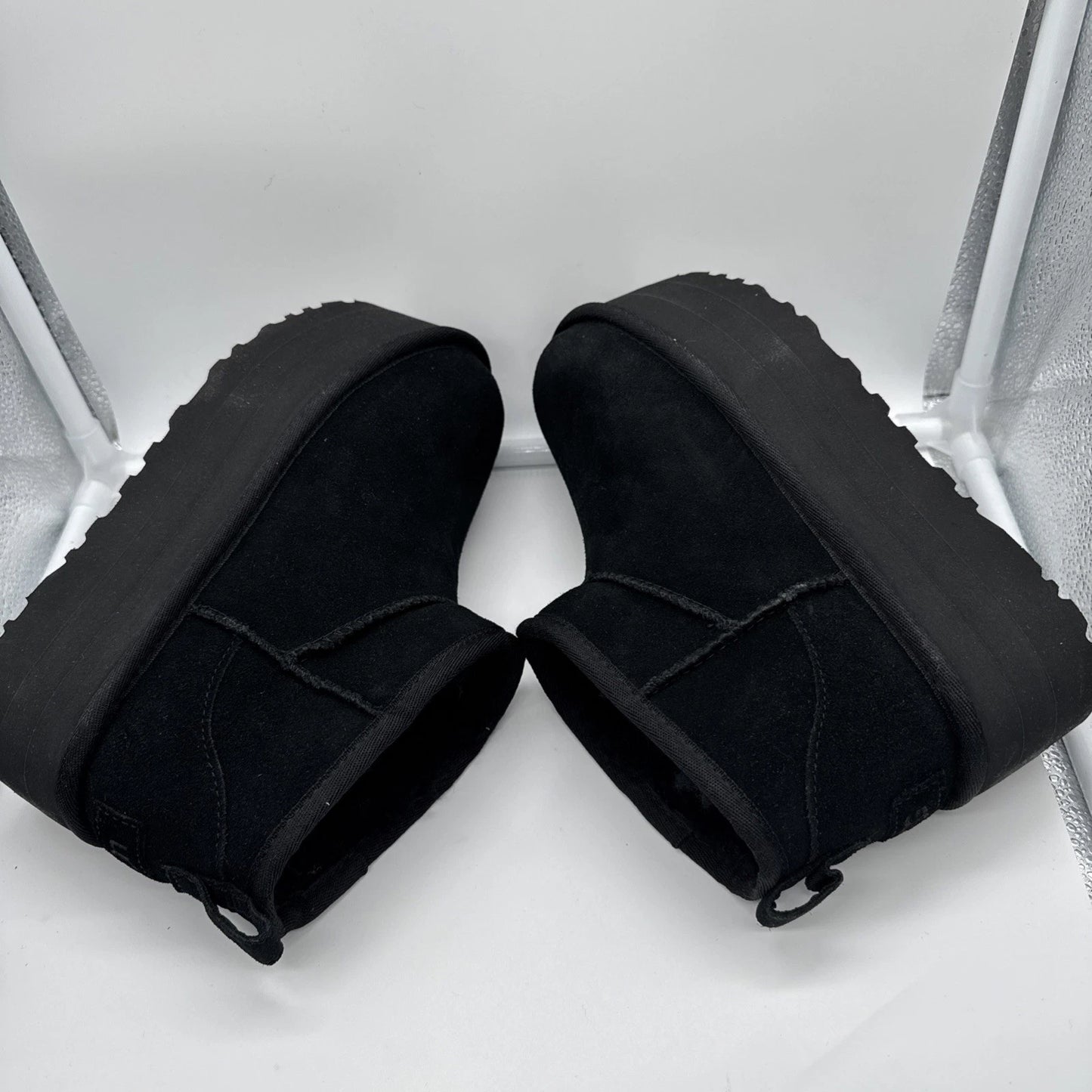 Size 5 Women’s UGG Classic Ultra Mini Platform Black