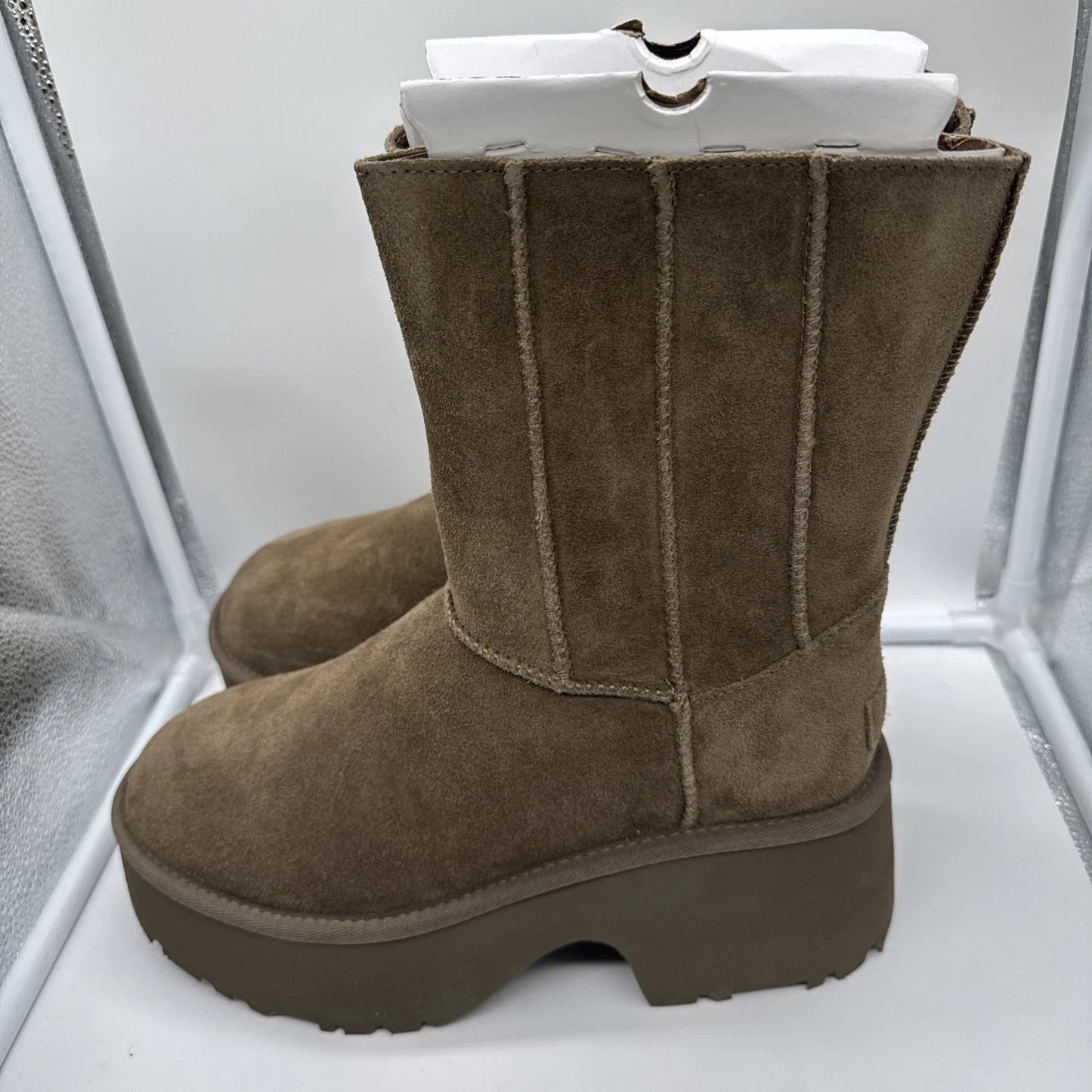 Size 9 Women’s UGG Classic Twin Seam New Heights Brown