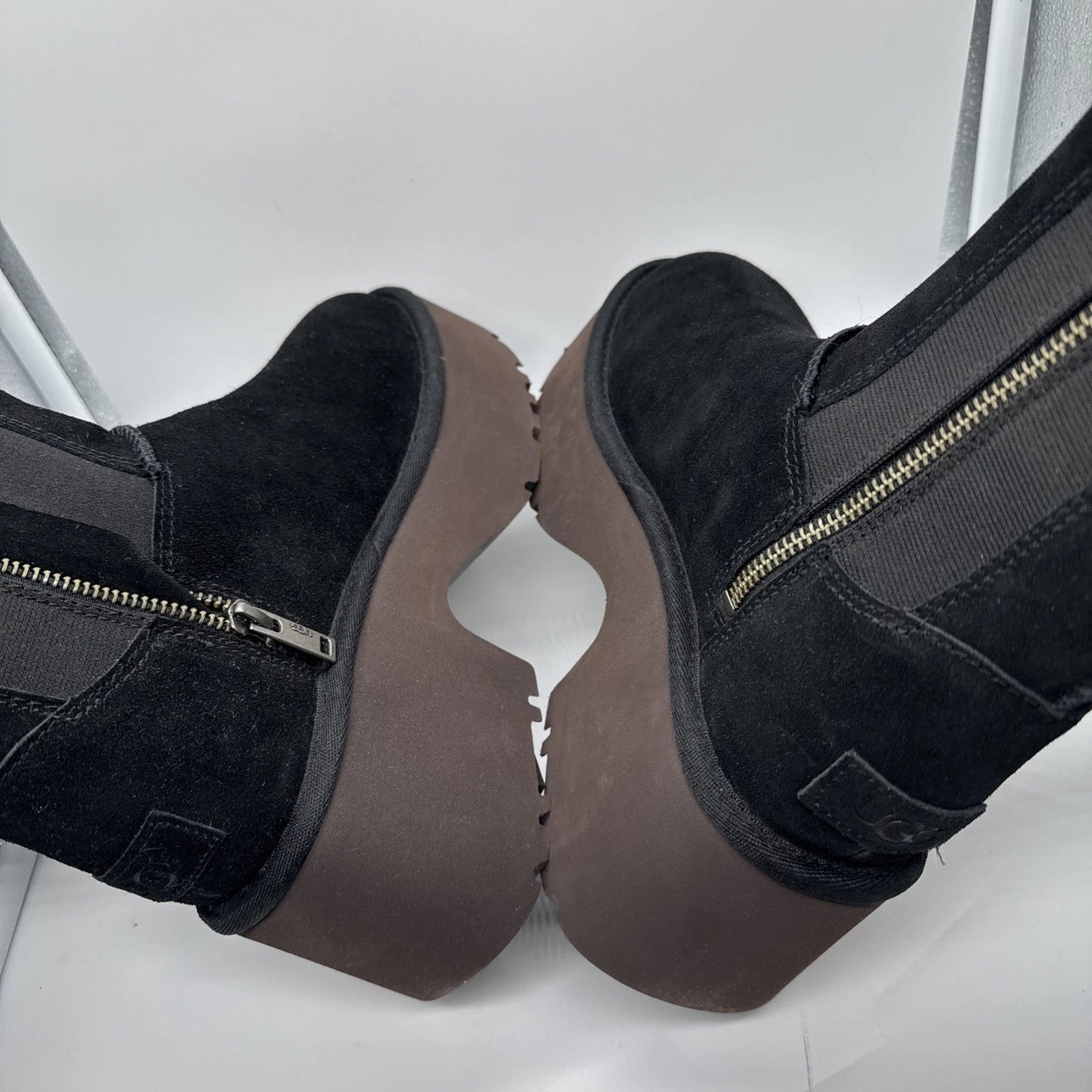 Size 7 Women’s UGG Classic Twin Seam New Heights Black