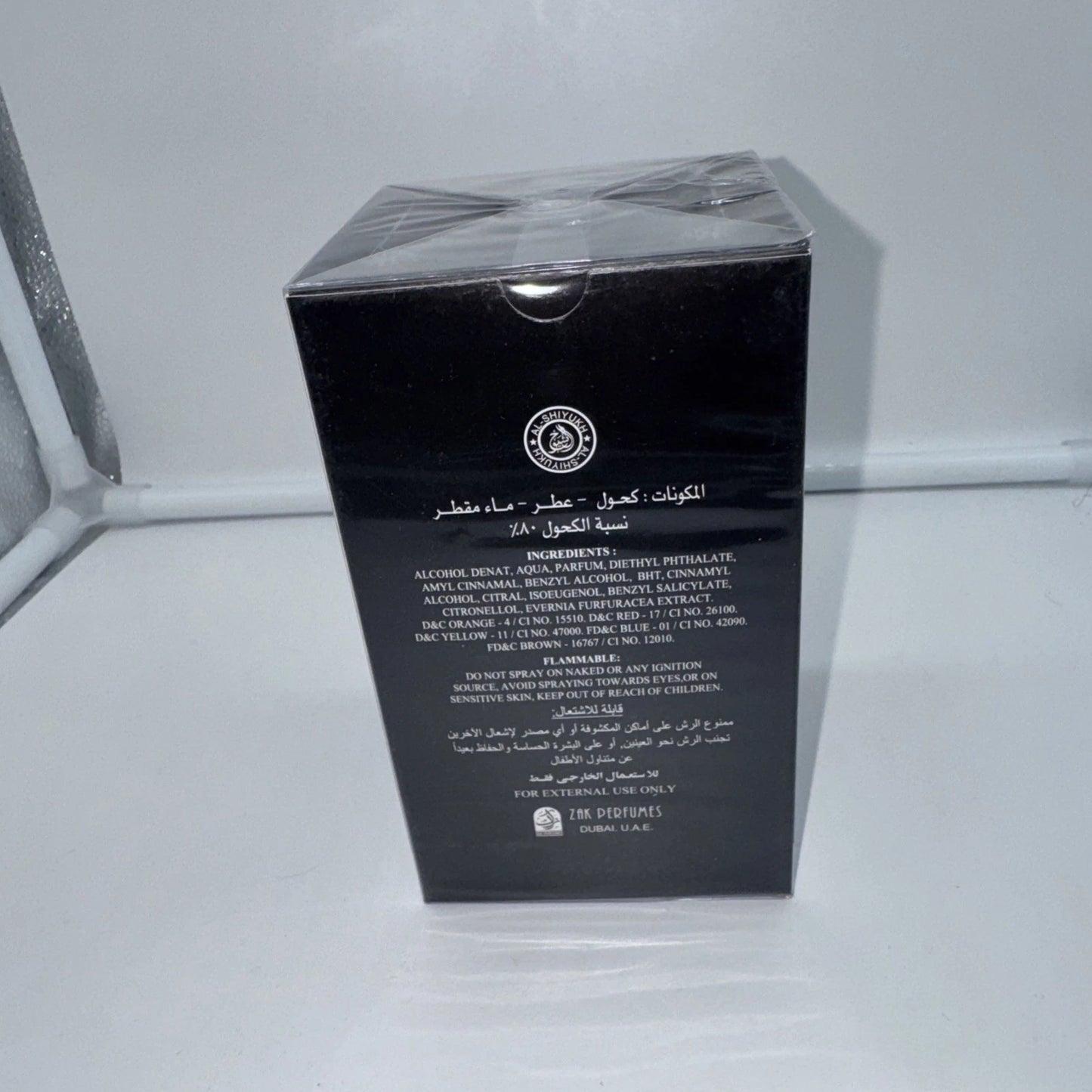 Crystal Black EAU DE PARFUM 3.4 Fl Oz