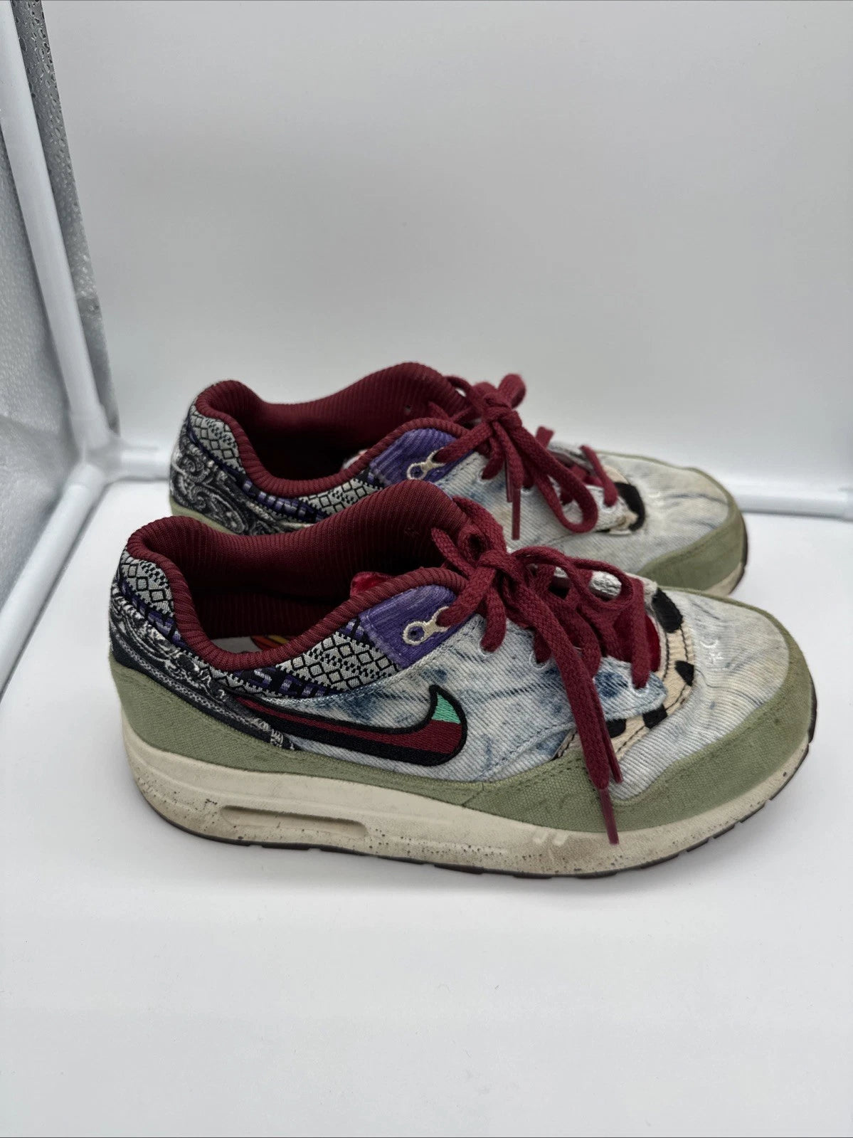 Size 3Y Nike Air Max 1 SP- Used- AS IS