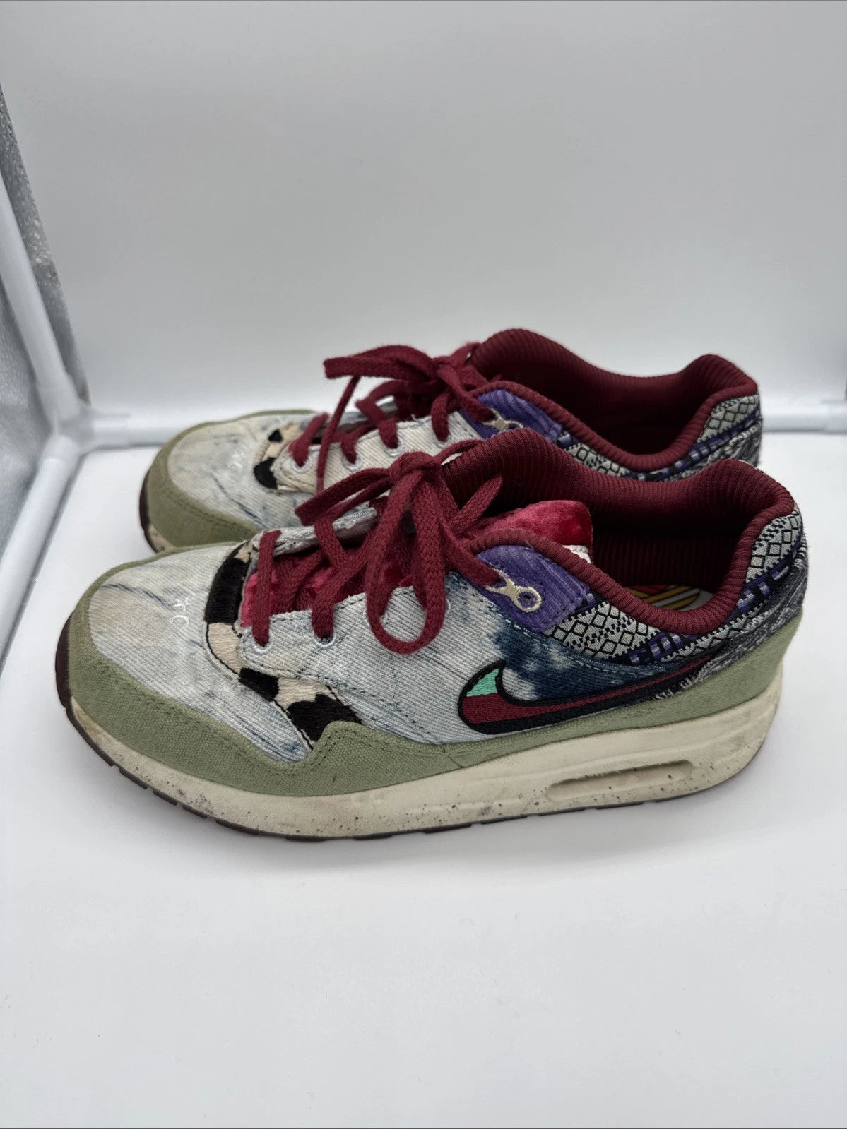 Size 3Y Nike Air Max 1 SP- Used- AS IS