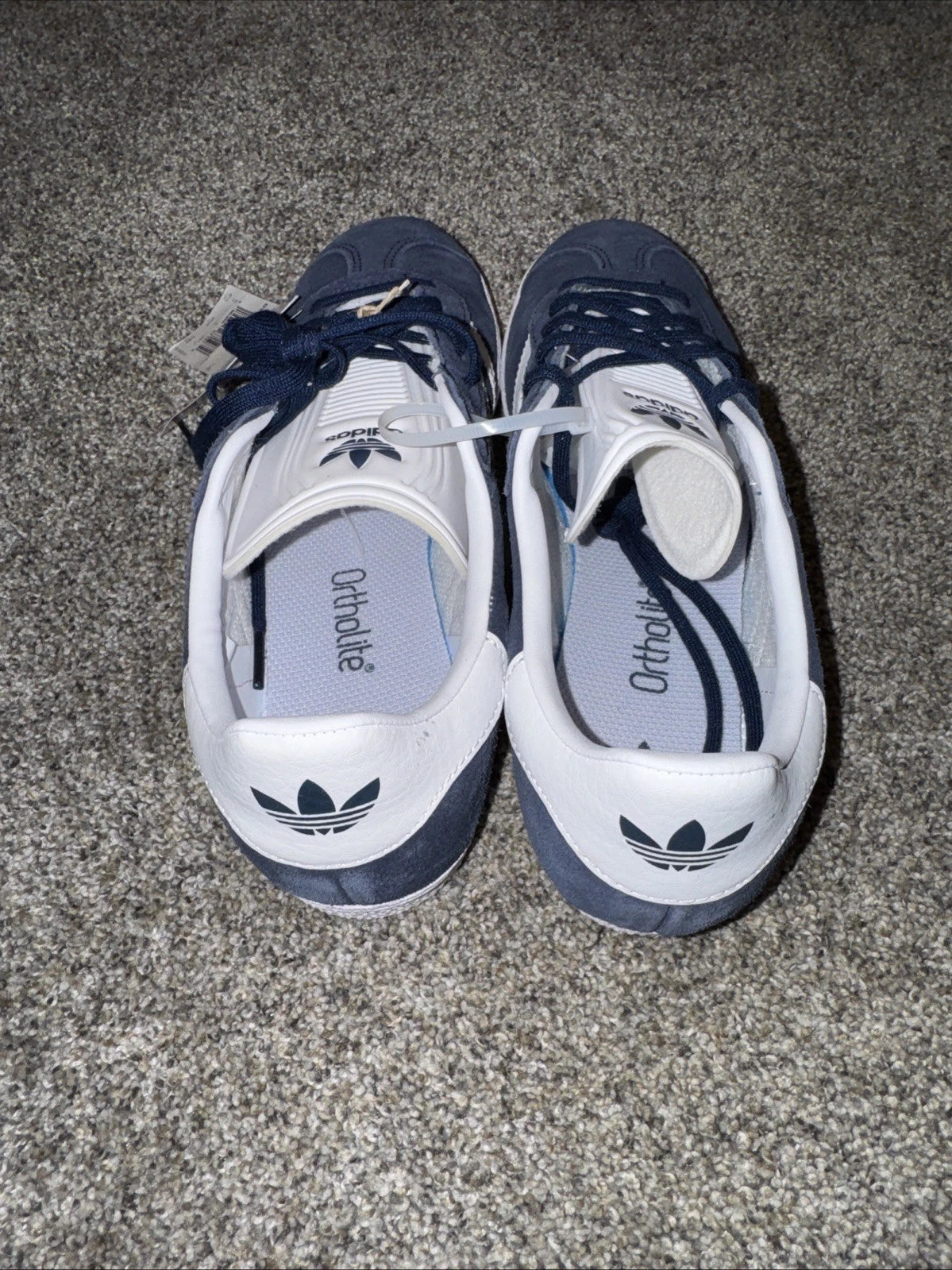 Size 6.5Y Adidas Gazelle Blue