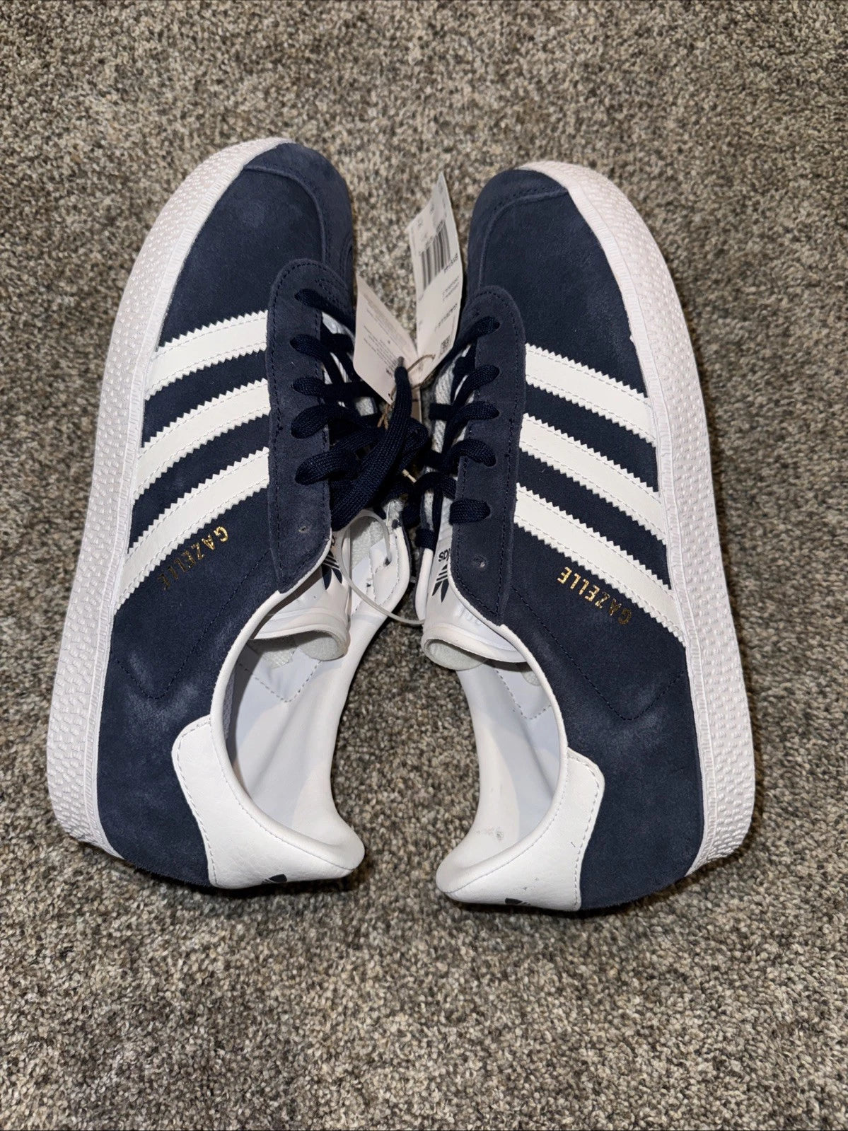 Size 6.5Y Adidas Gazelle Blue