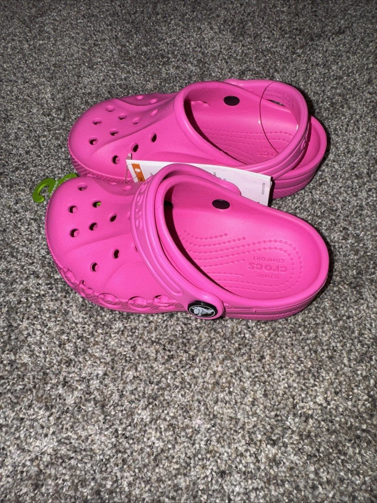 Kids Size 9C Crocs Classic Pink