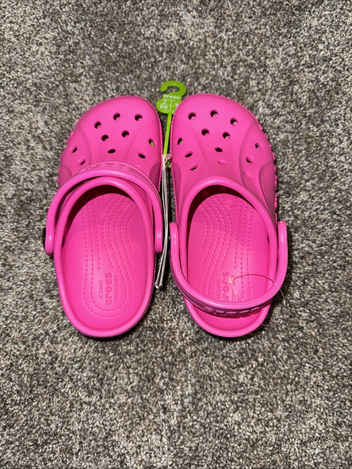 Kids Size 9C Crocs Classic Pink