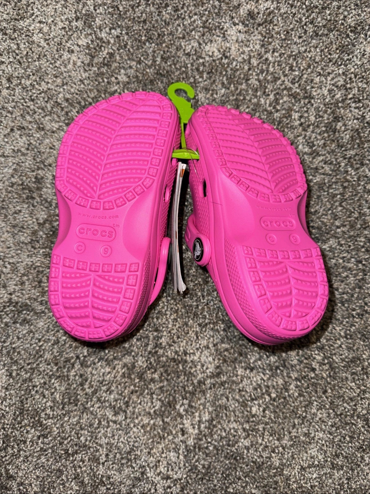 Kids Size 9C Crocs Classic Pink