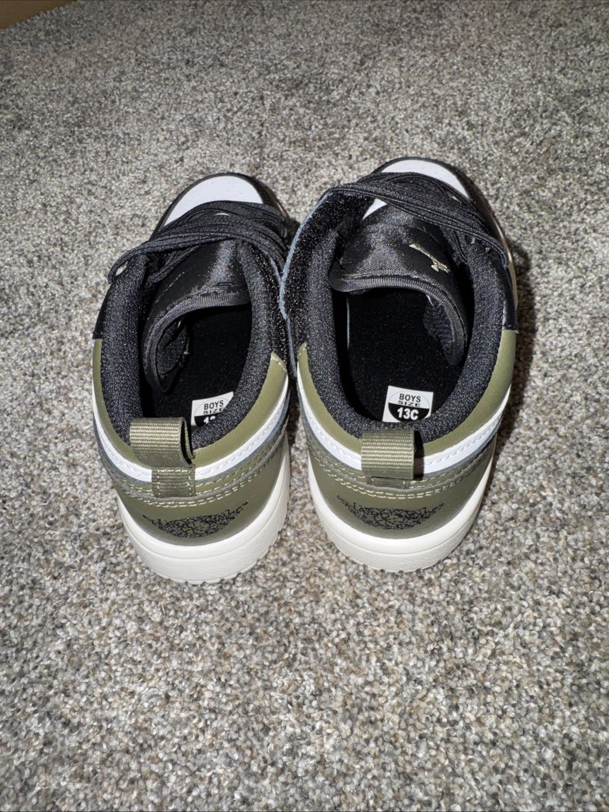 Size 13C Jordan 1 Low ALT Olive