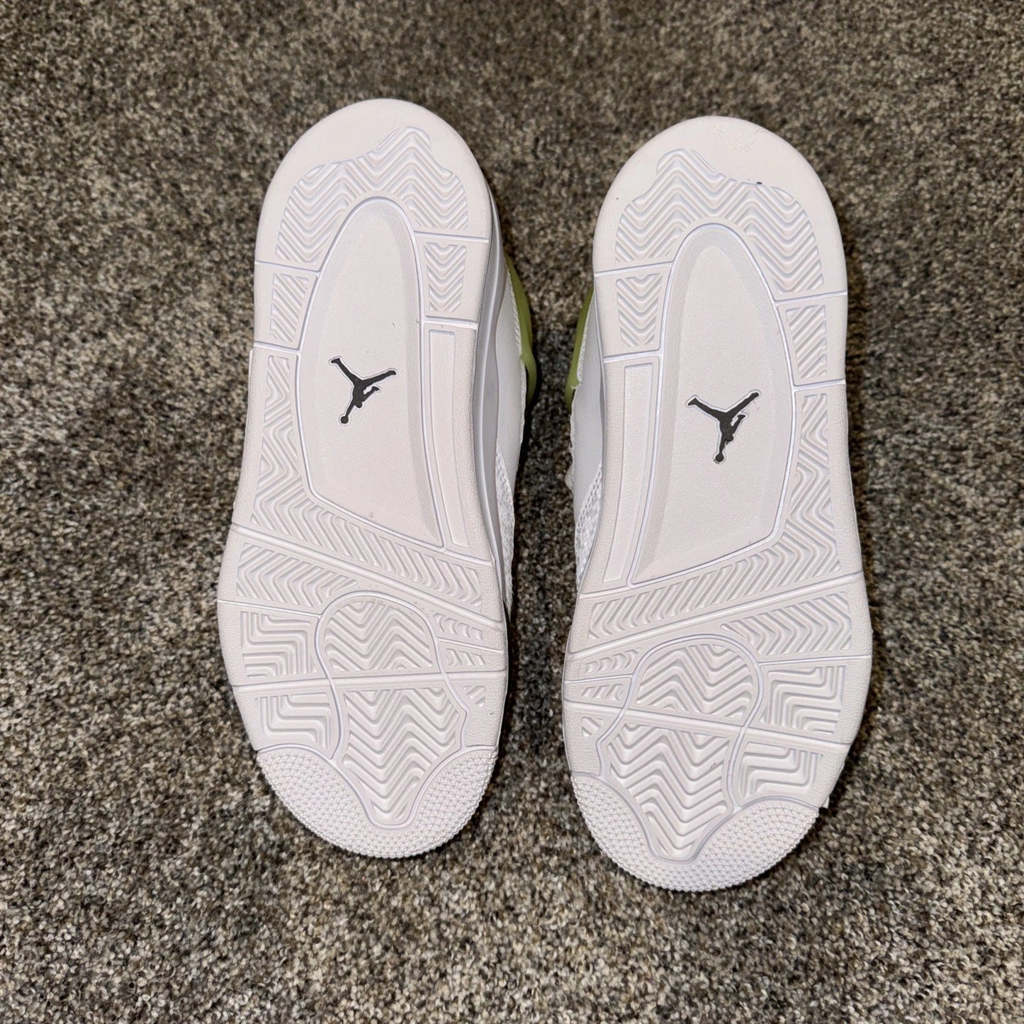 Size 1Y- Jordan 4 Light Lemon Twist