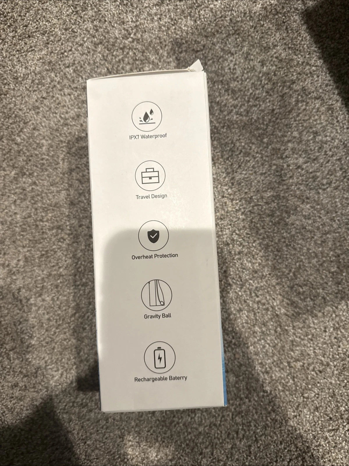 New Open Box Leominor Water Dental Flosser Pick- 5 Modes Cordless Portable