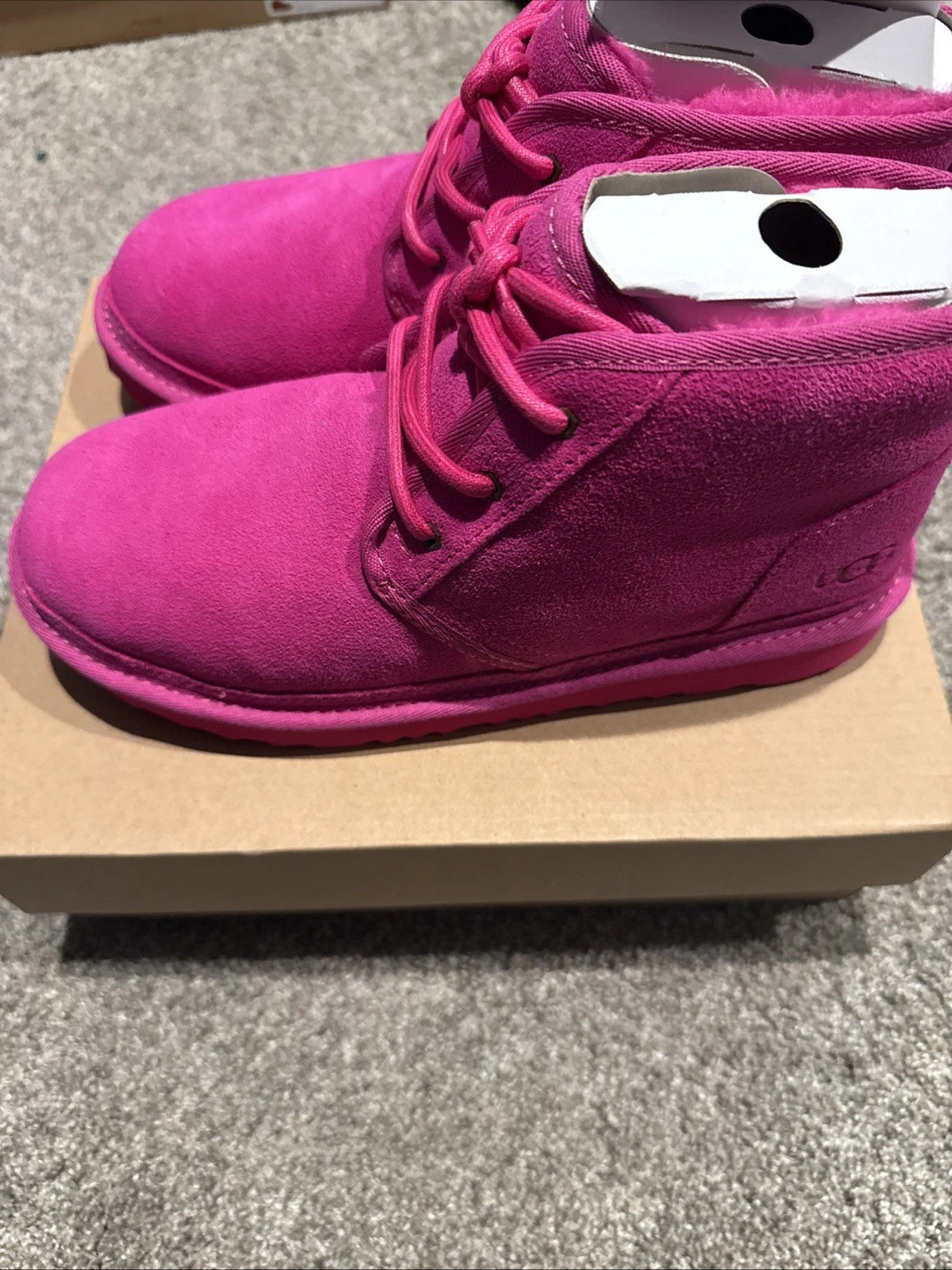 UGG Neumel II boots in the "Rock Rose" color.  Size 6