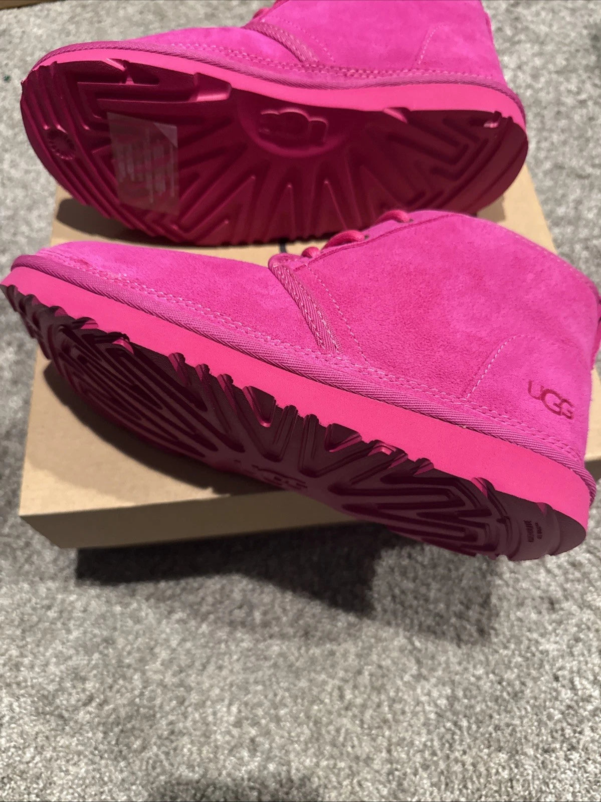 UGG Neumel II boots in the "Rock Rose" color.  Size 6
