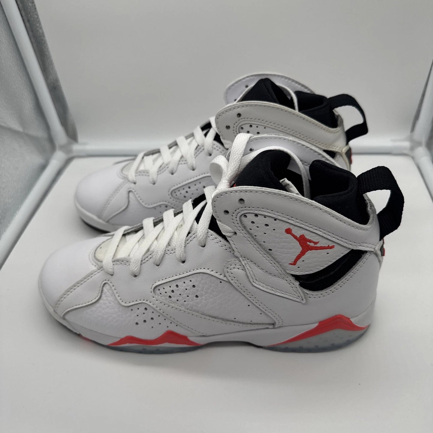 Size 5.5Y- Jordan 7 White Infrared (GS)