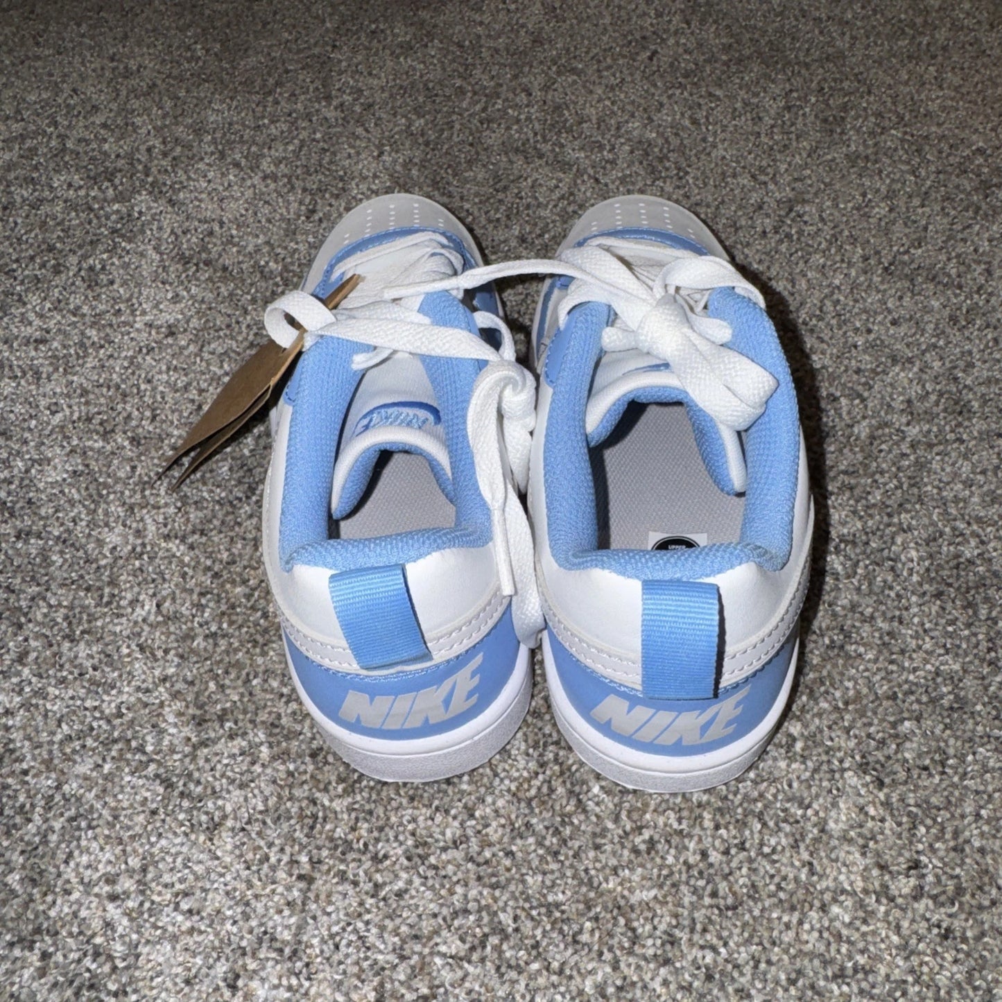 Size 3.5Y- Nike Court Borough Low Recraft Blue