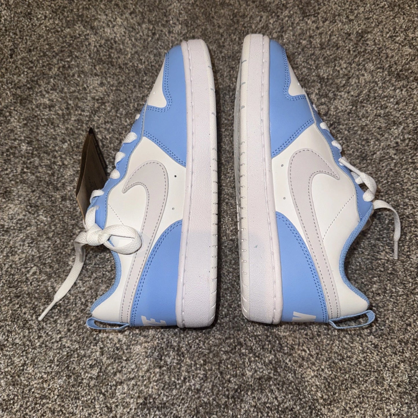 Size 3.5Y- Nike Court Borough Low Recraft Blue