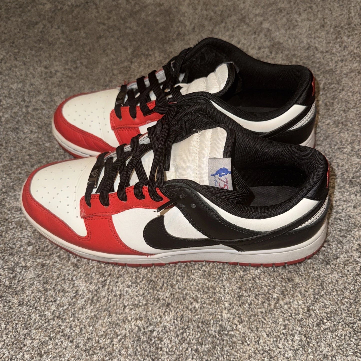 Size 10.5 Men’s- Nike Dunk Low EMB NBA 75th Anniversary Chicago