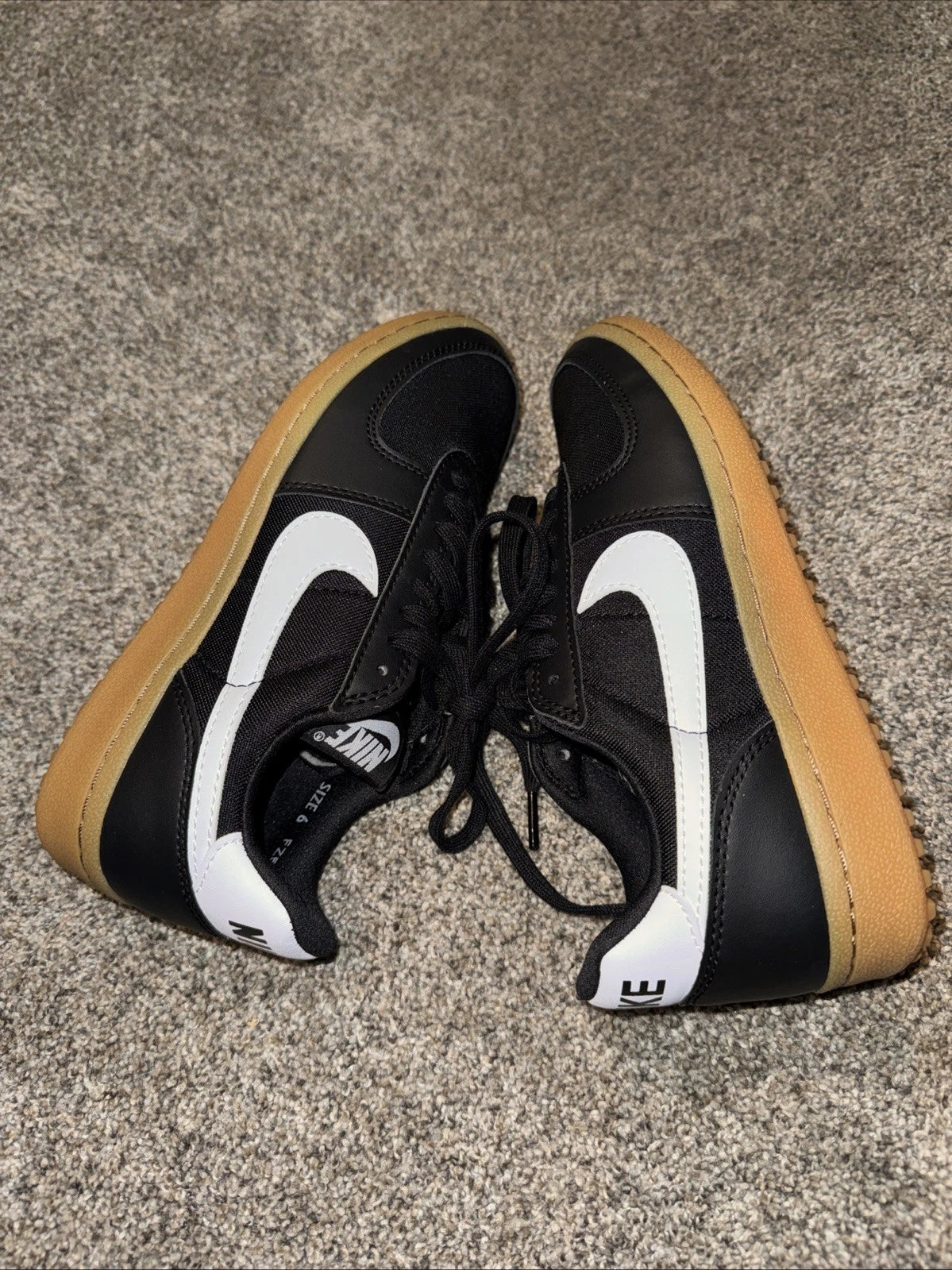 Size 6 Women’s - Nike Field General 82 Black White Gum