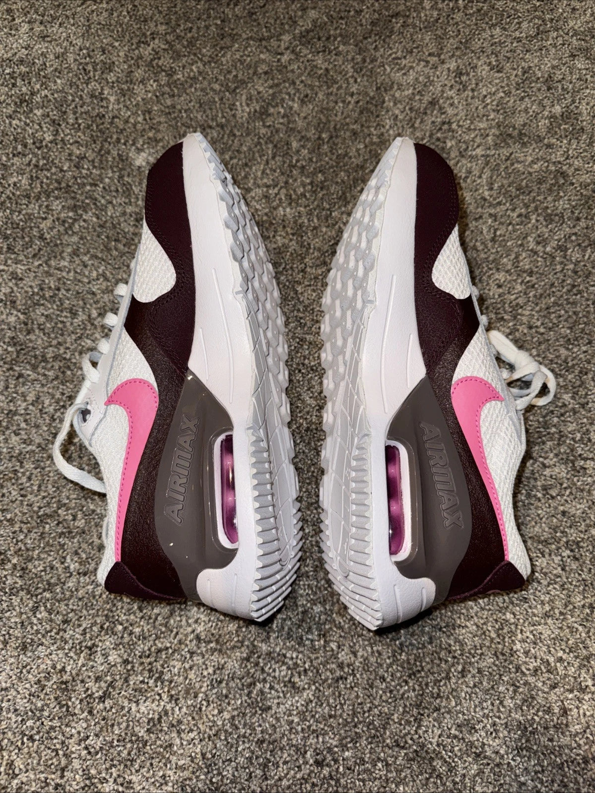 Size 6Y- Nike Air Max SYSTM Burgundy