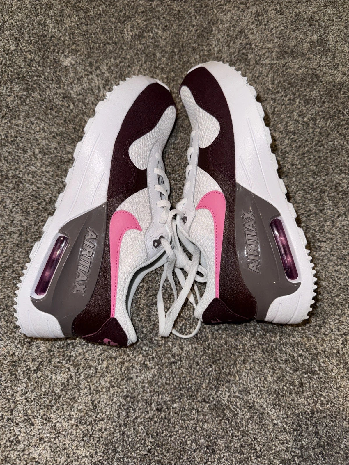 Size 6Y- Nike Air Max SYSTM Burgundy