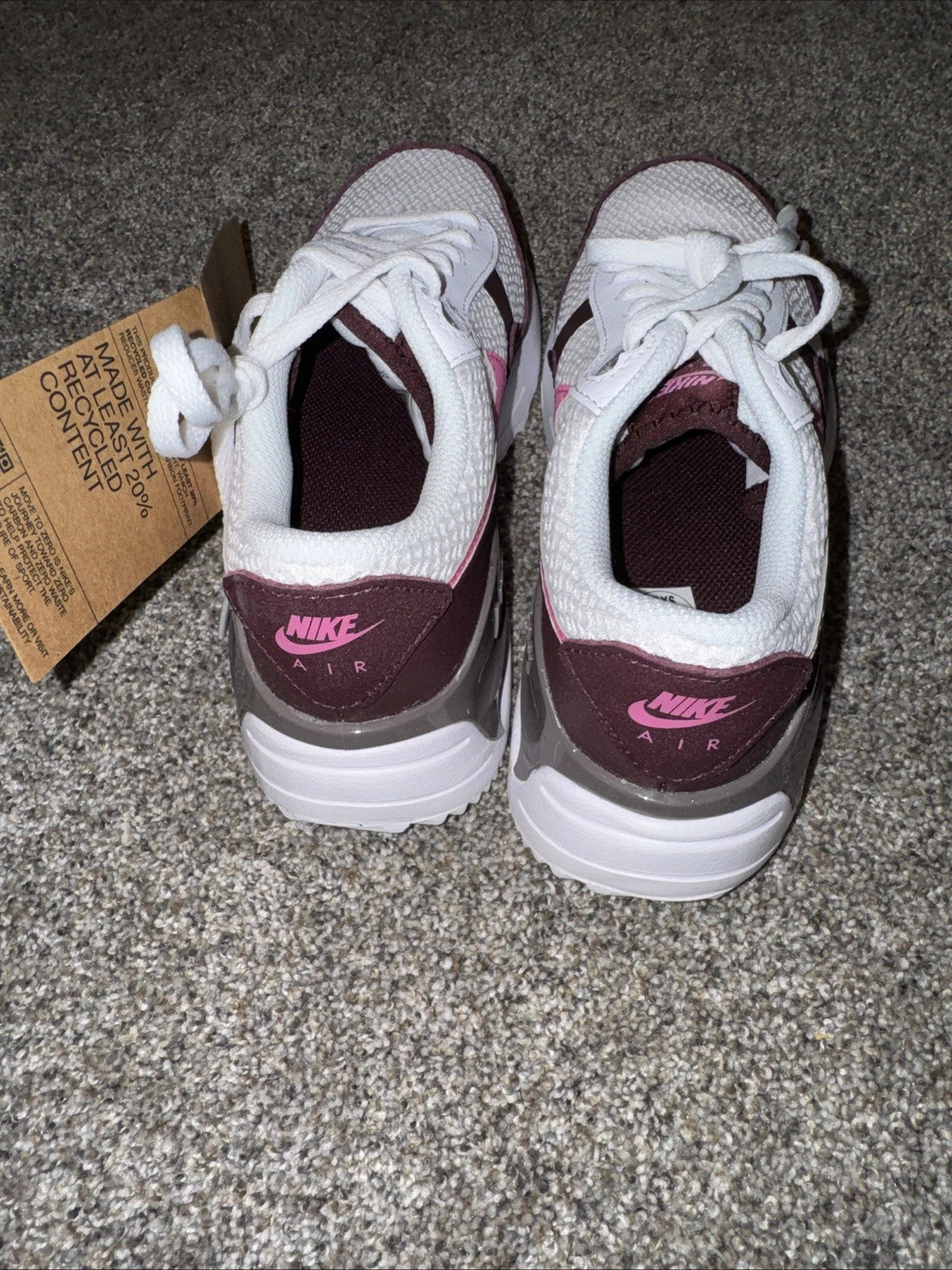 Size 4Y- Nike Air Max SYSTM Burgundy