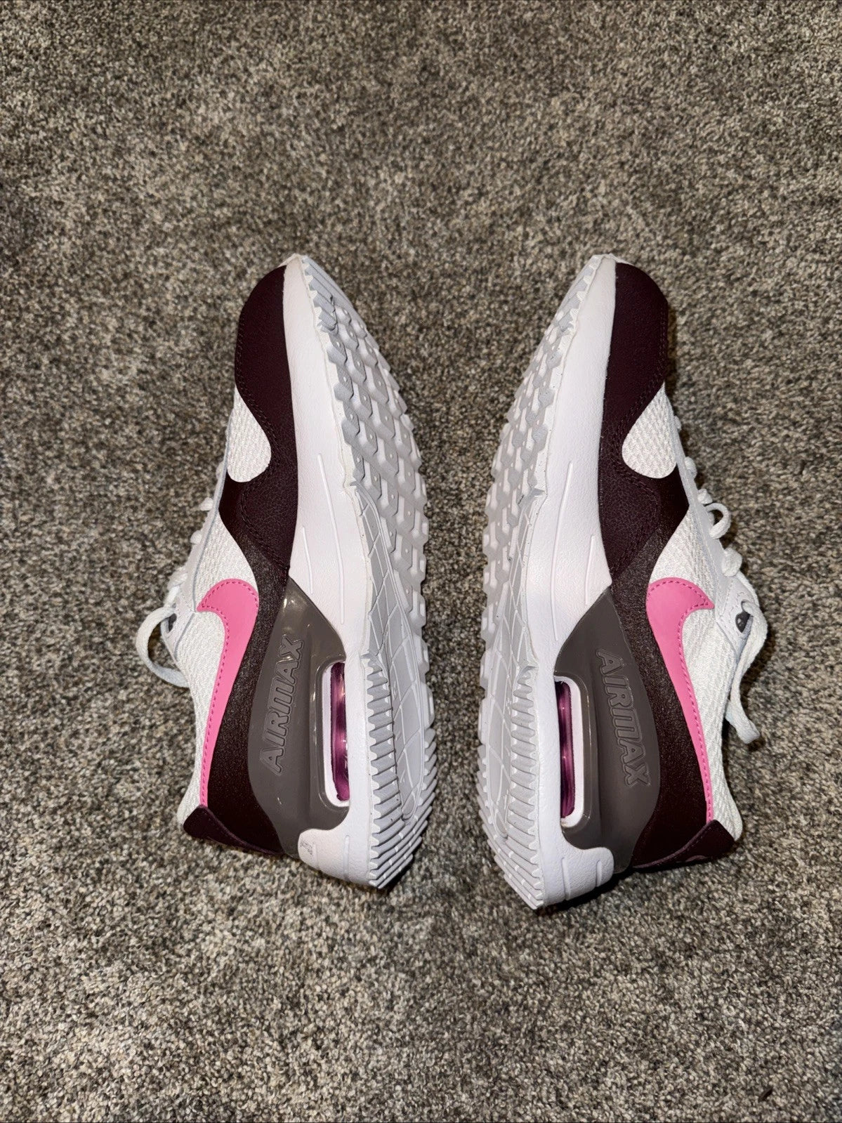 Size 5Y Nike Air Max SYSTM Burgundy