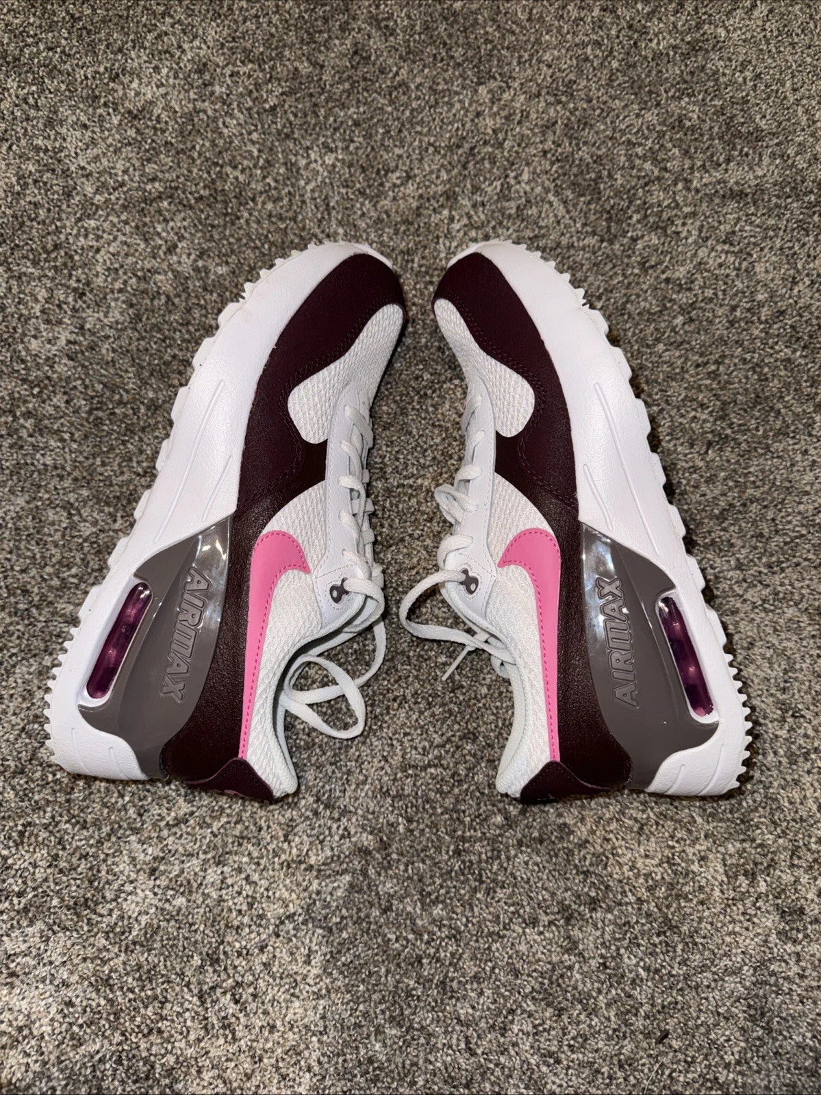 Size 5Y Nike Air Max SYSTM Burgundy