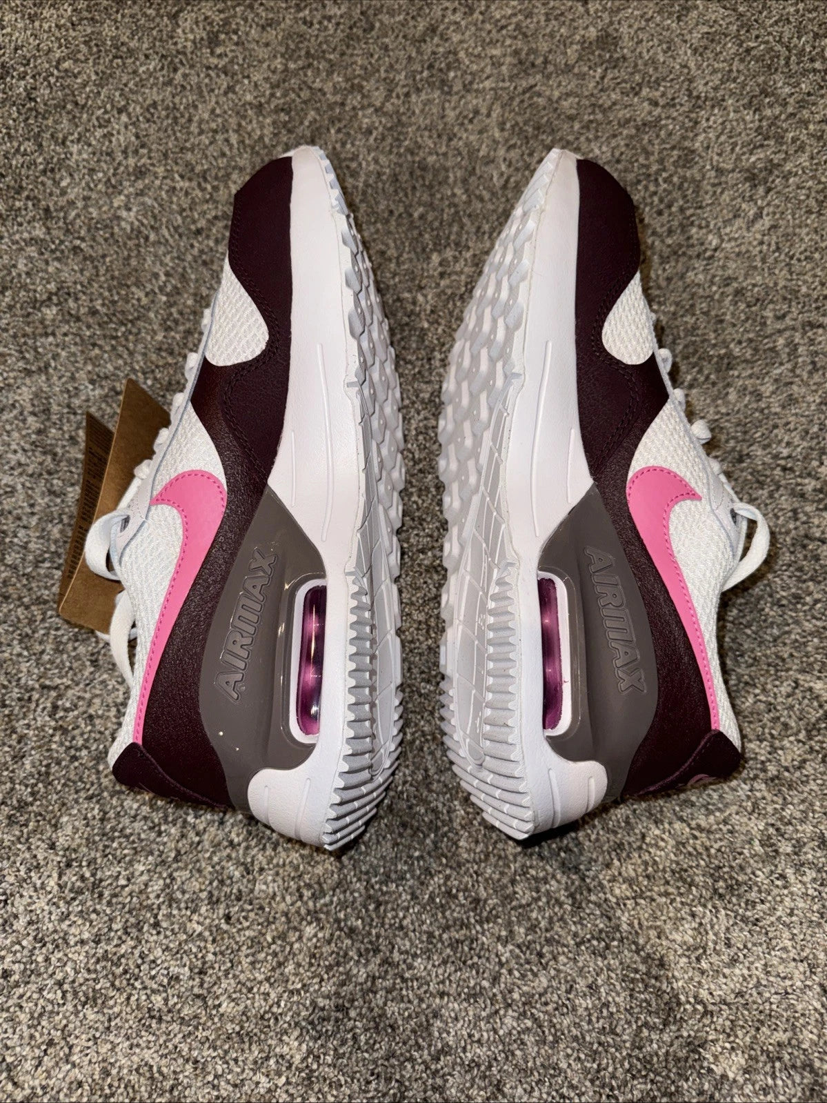 Size 7Y- Nike Air Max SYSTM Burgundy
