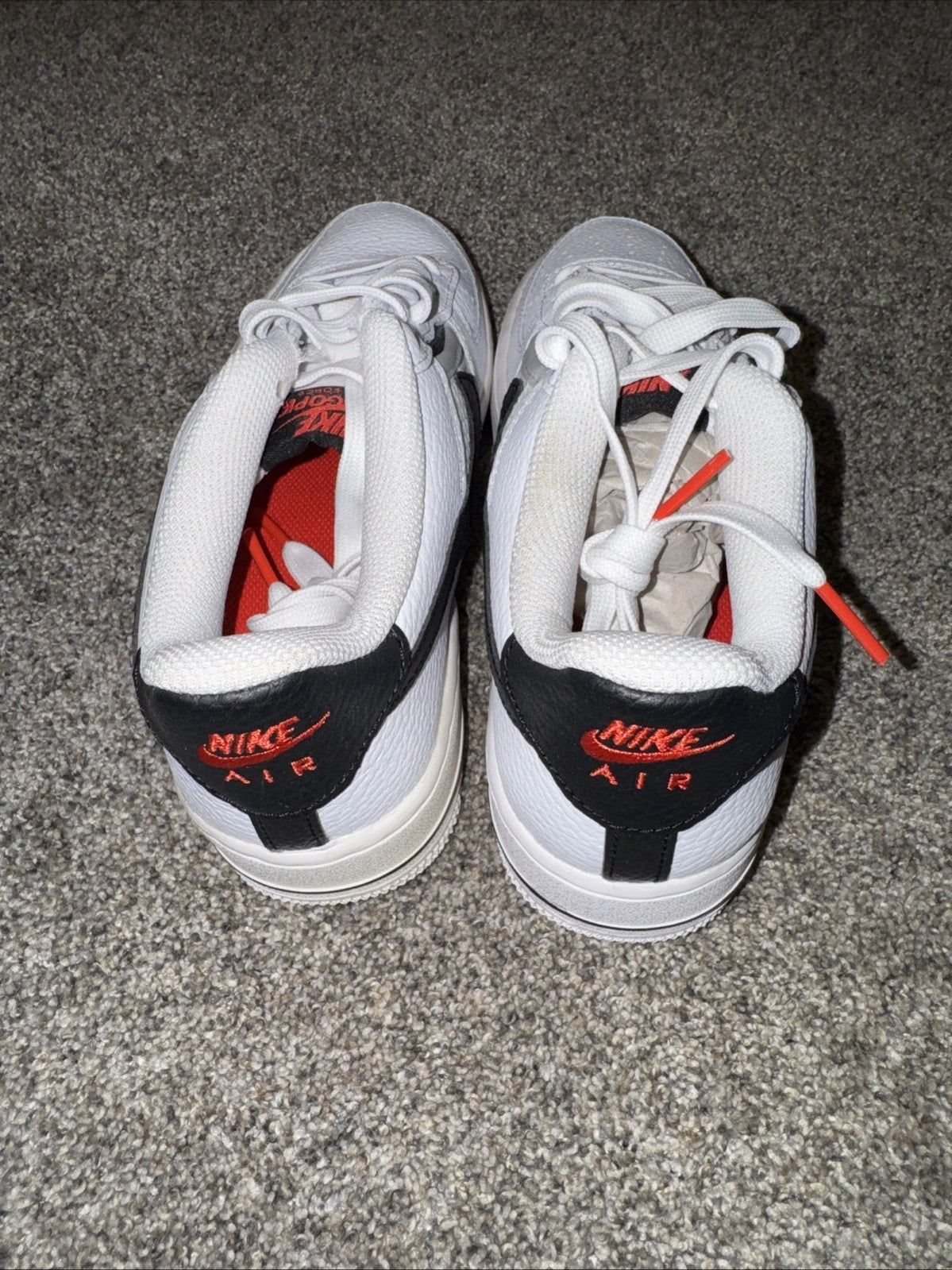 Size 6Y- Nike Air Force 1 Low Mesh Pocket White
