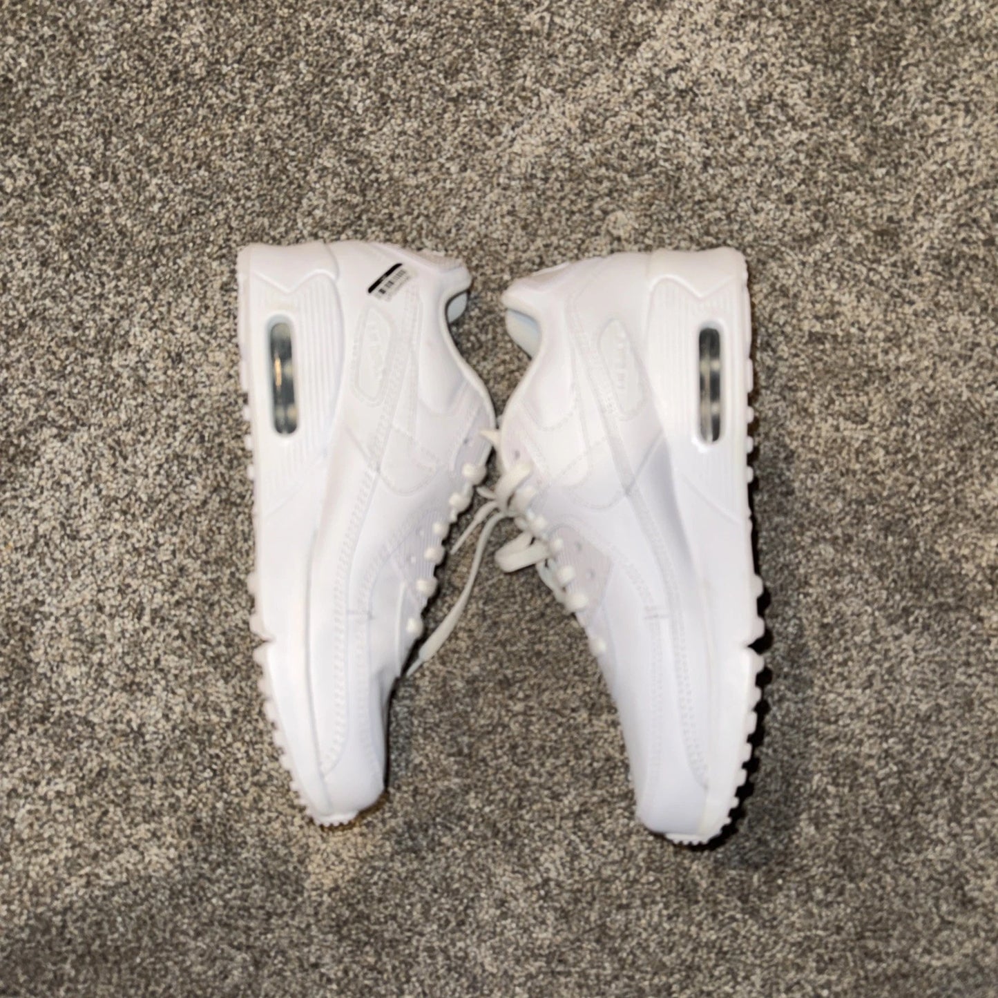 Size 5.5Y- Nike Air Max 90 White