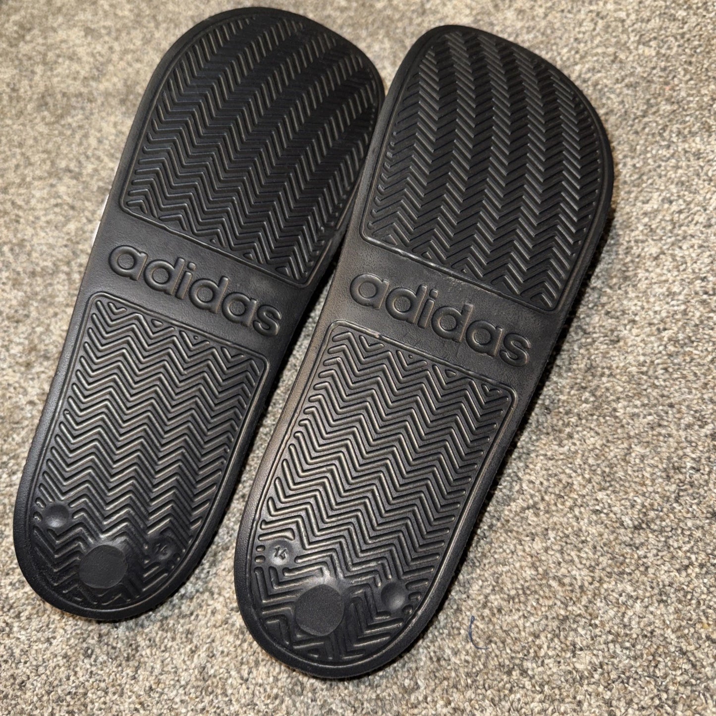 Size 14 Men’s- Adidas Adilette Shower Slides Black