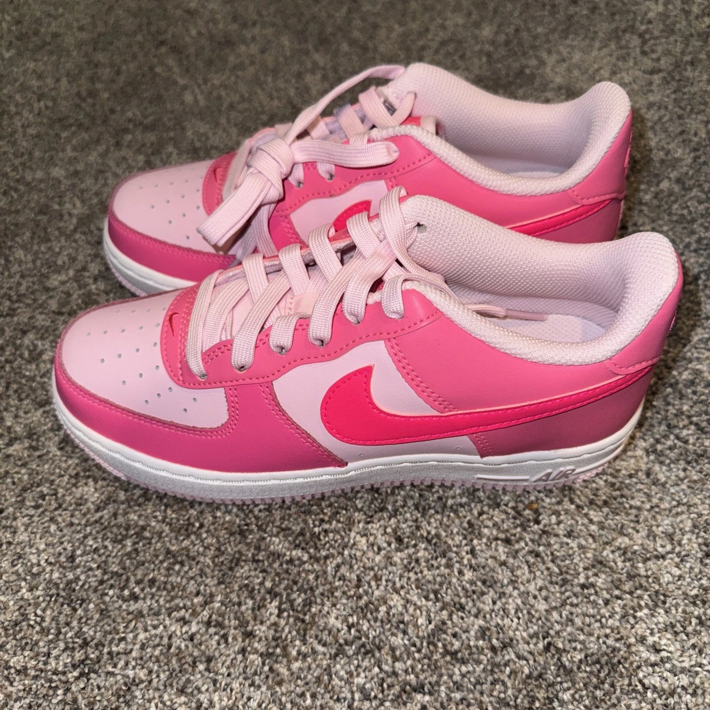 Nike Air Force 1 BG Pink- Size 4Y