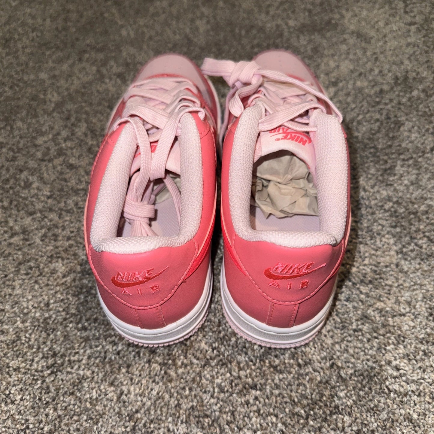 Nike Air Force 1 BG Pink- Size 4Y