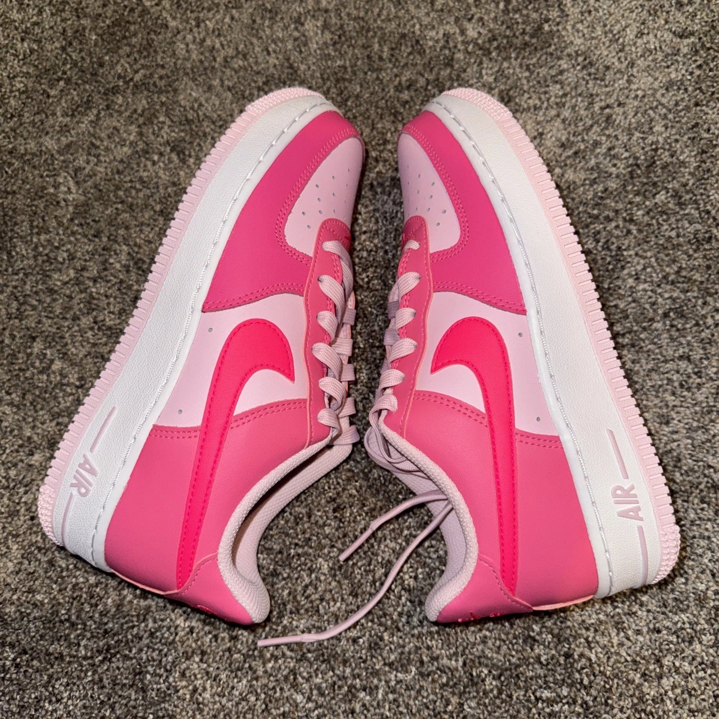 Nike Air Force 1 BG Pink- Size 4Y
