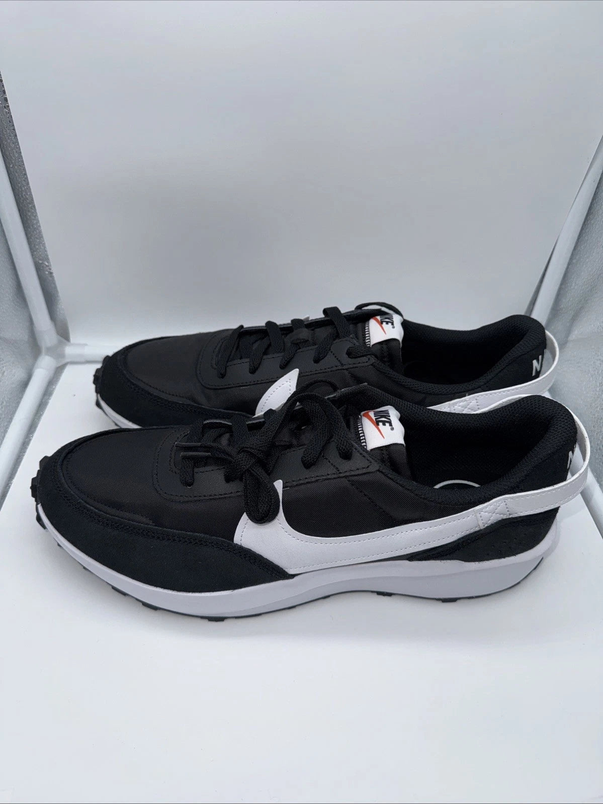 Size 12 Men’s - Nike Waffle Debut Black White