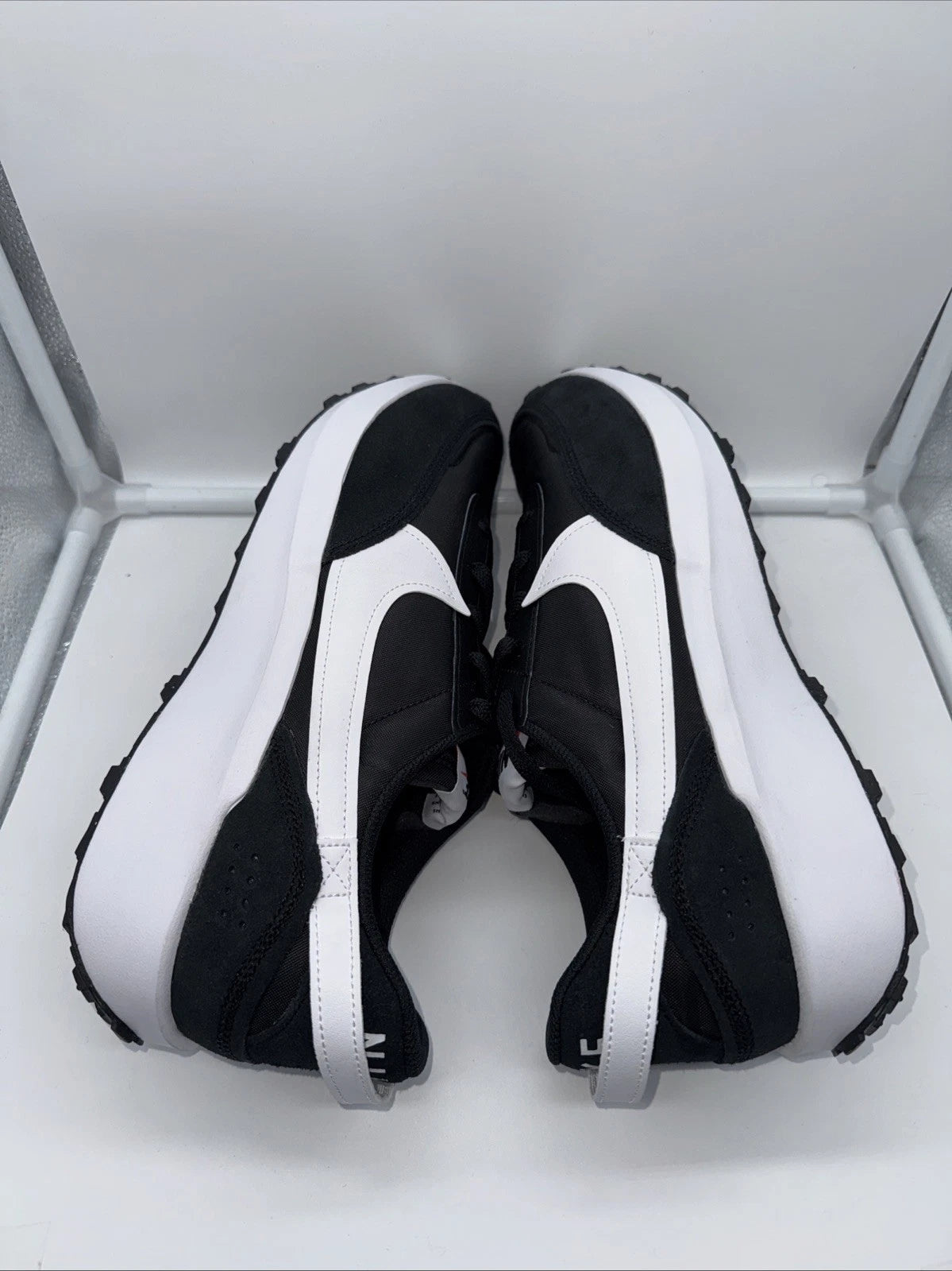 Size 12 Men’s - Nike Waffle Debut Black White