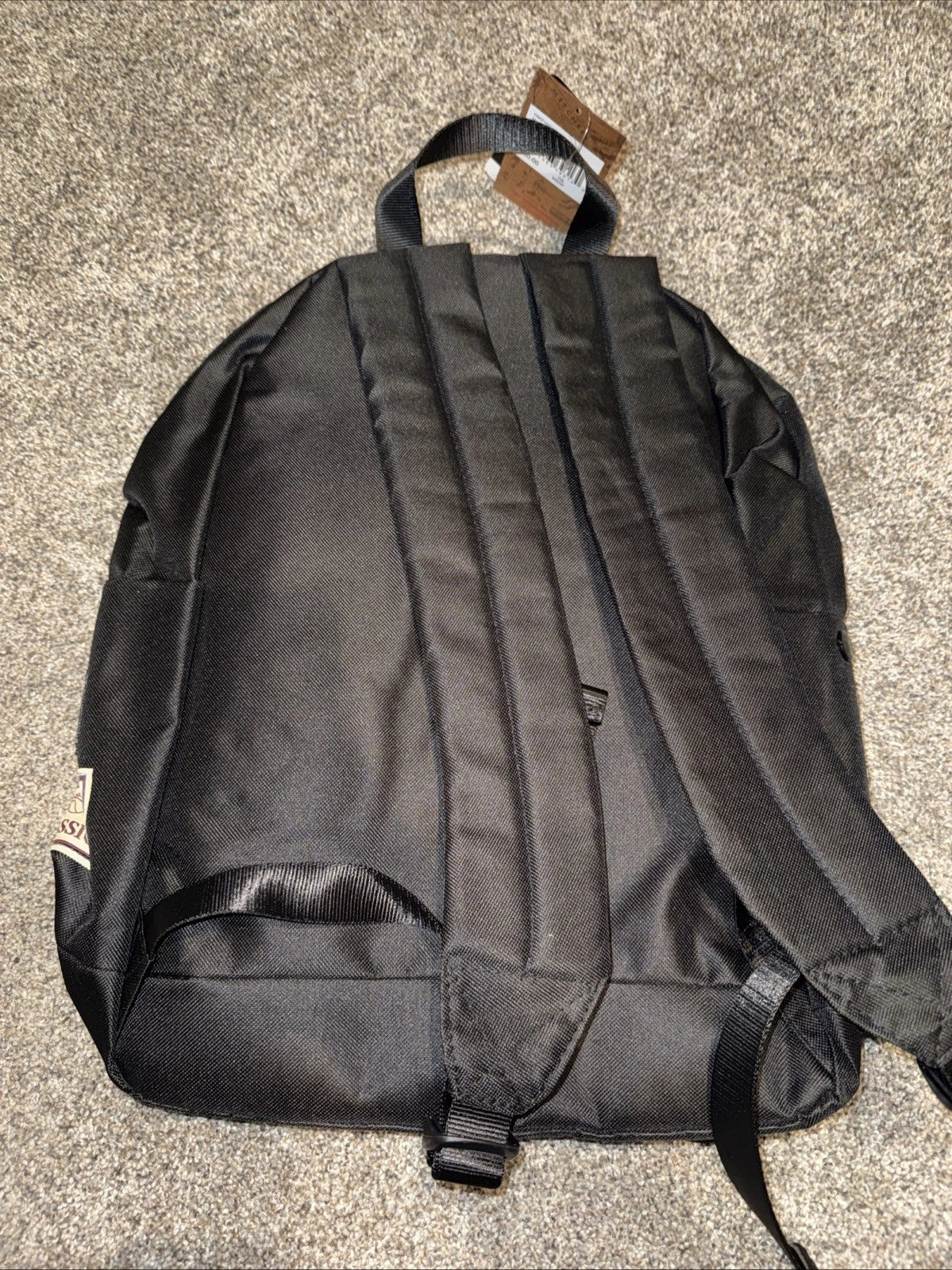 Milwaukee Bucks Mitchell & Ness Black Hardwood Classics Backpack. New