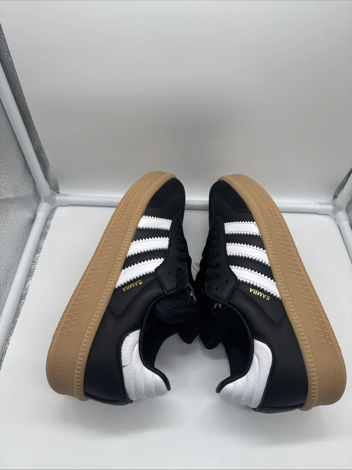 Size 6.5 Men’s - Adidas Samba XLG Black White Gum