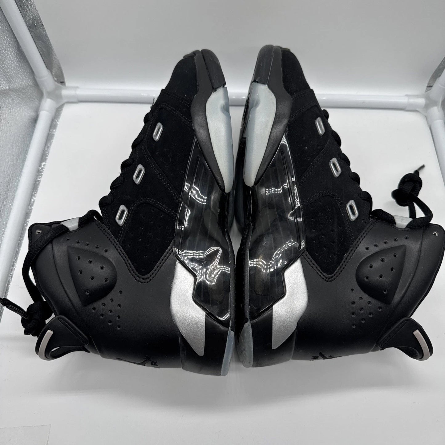 Size 7Y- Jordan 6-17-23 Black Metallic (GS)