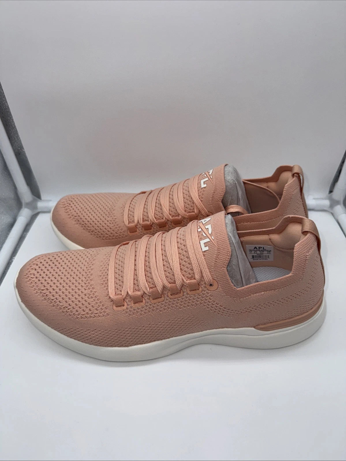 Size 11 Women’s- APL Athletic Propulsion Labs Women’s TechloomBreeze Blush/Ivory