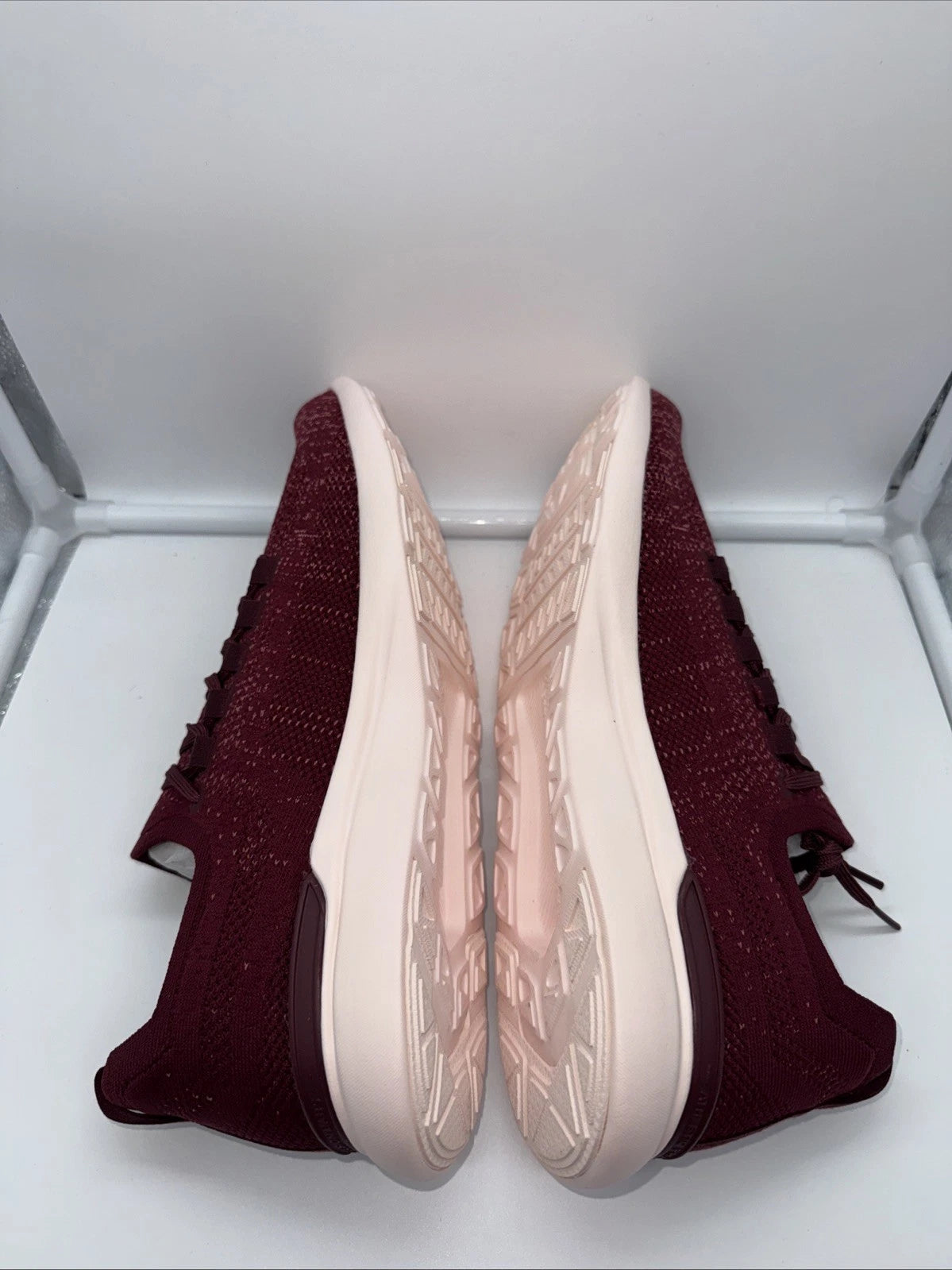 Size 10.5 Men’s- APL Athletic Propulsion Labs Men’s Techloom Breeze- Burgundy