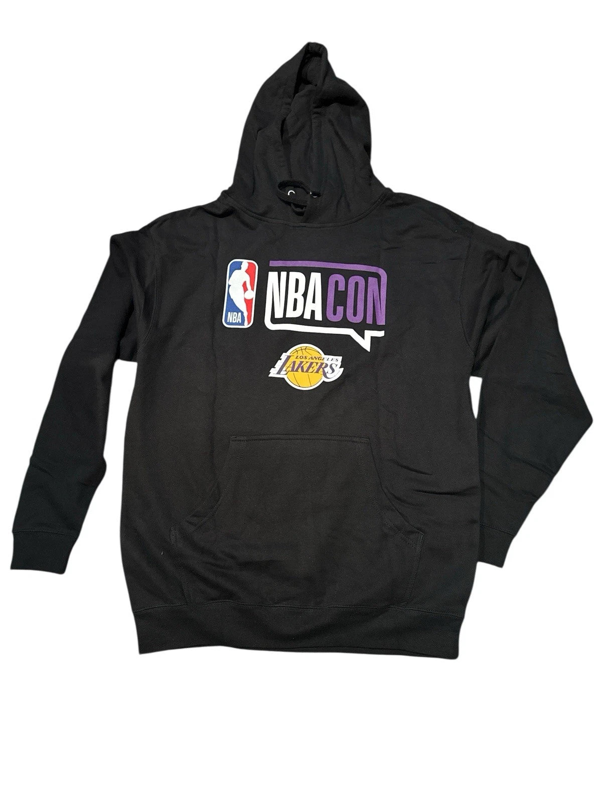 Large Men’s- Los Angeles Lakers Hoodie- Black