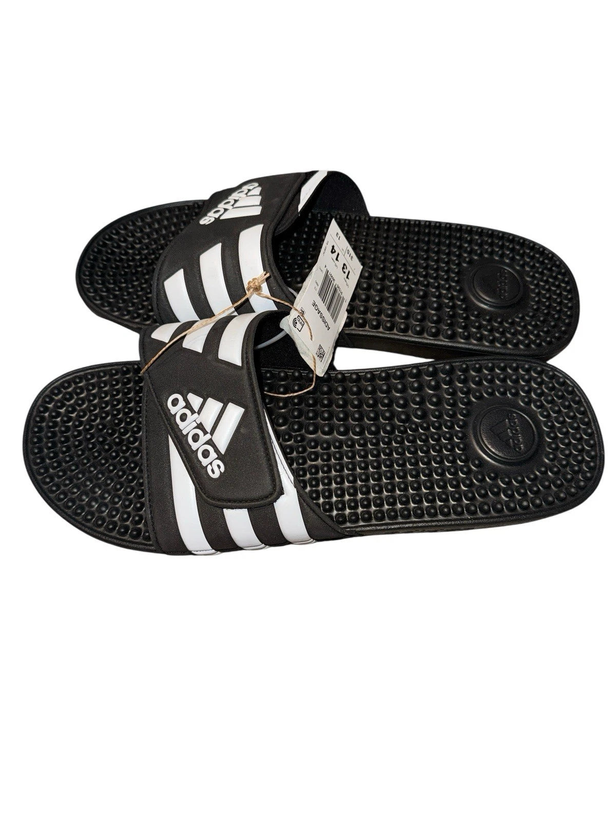 Men’s Size 13- Adidas Adissage Slides- Black