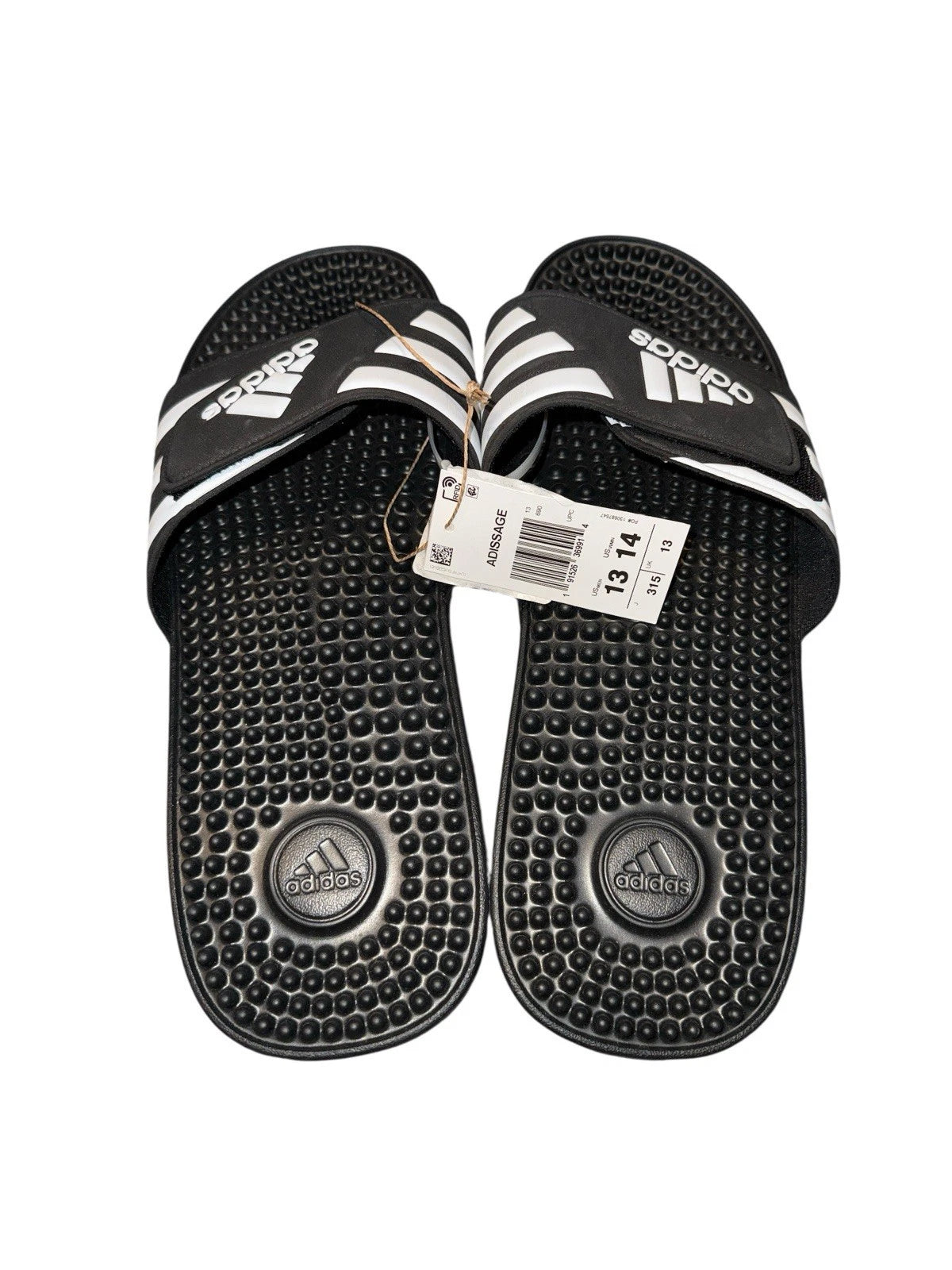 Men’s Size 13- Adidas Adissage Slides- Black