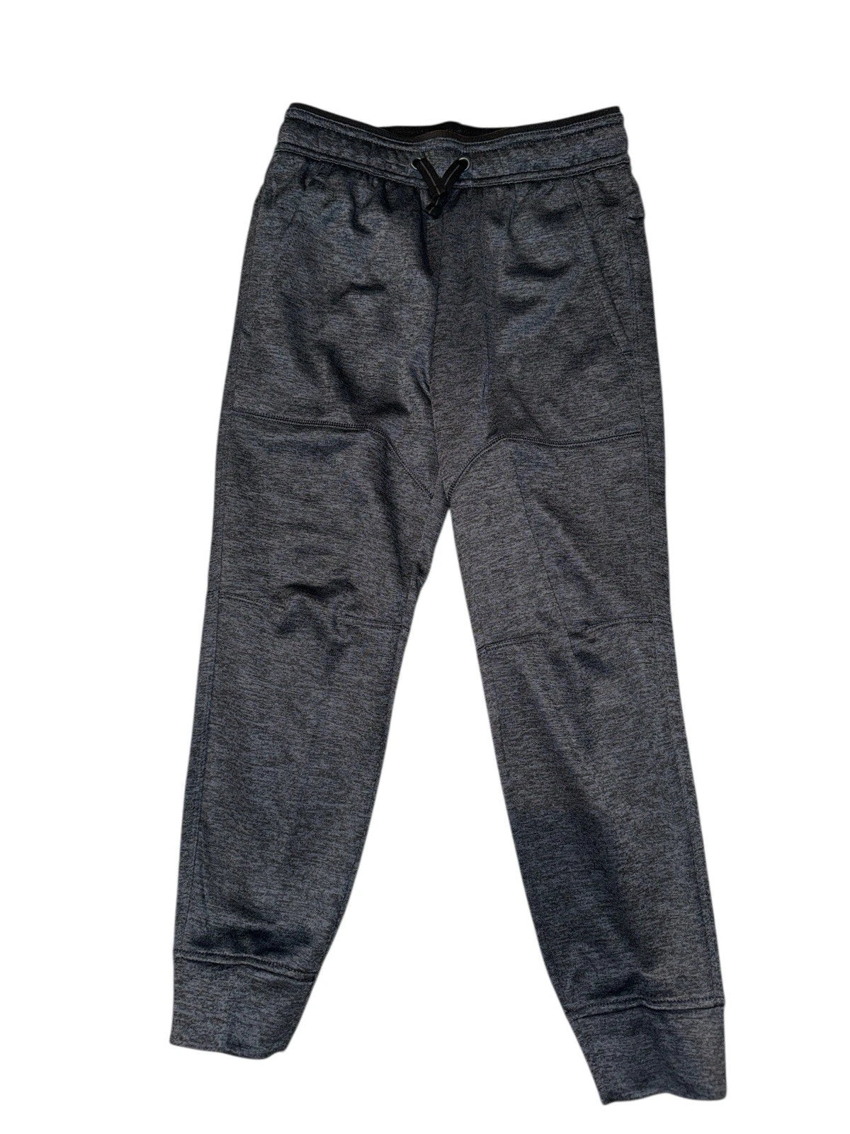 Boys Medium (8) Athletic Works Fleece Jogger Pants Gray