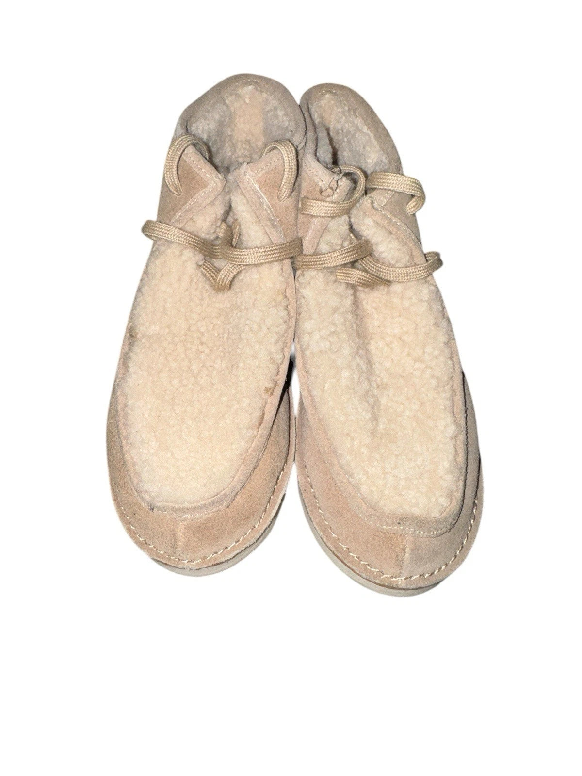 Women’s Size 7 Beek Shearling Suede Shoes