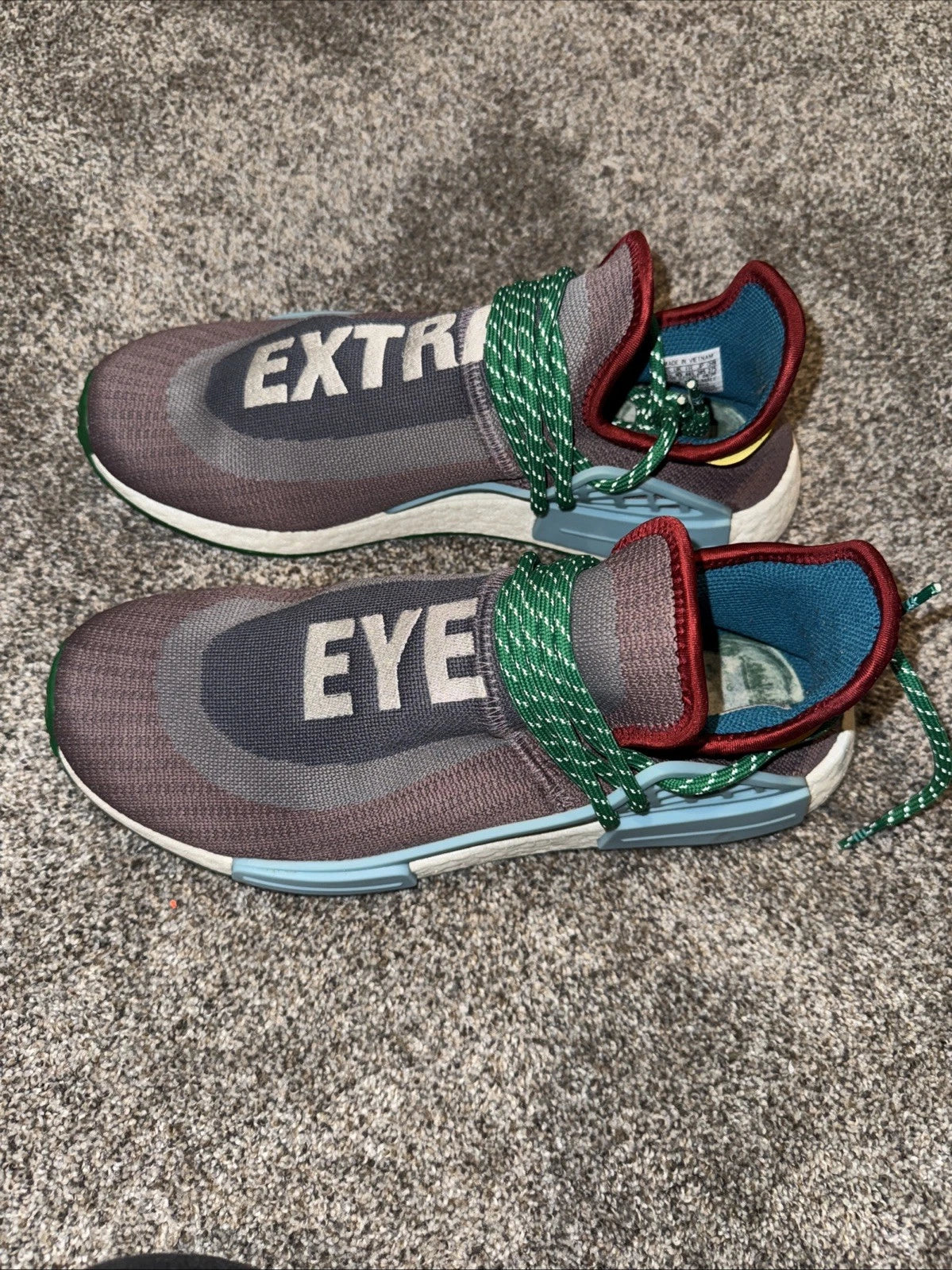 Adidas X Pharrell Williams NMD Human Race "Extra Eye" Men’s Size 10.5