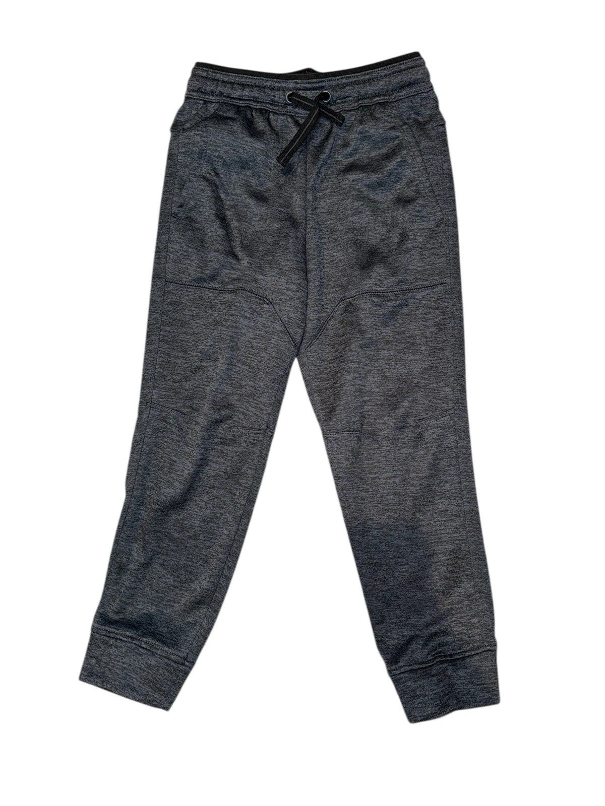 Boys Small (6-7) Athletic Works Fleece Jogger Pants Gray